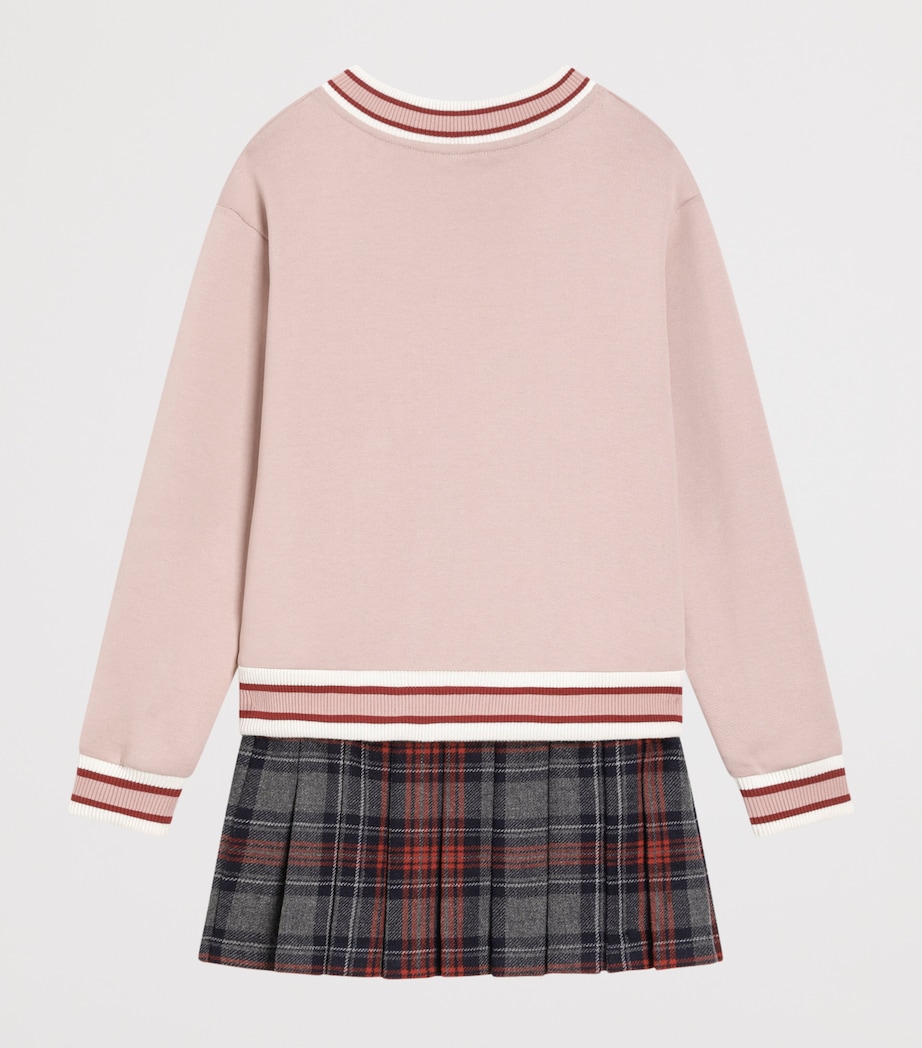 Dolce&Gabbana Kids Varsity Sweater Dress (8-13 Years) Colour Image 2