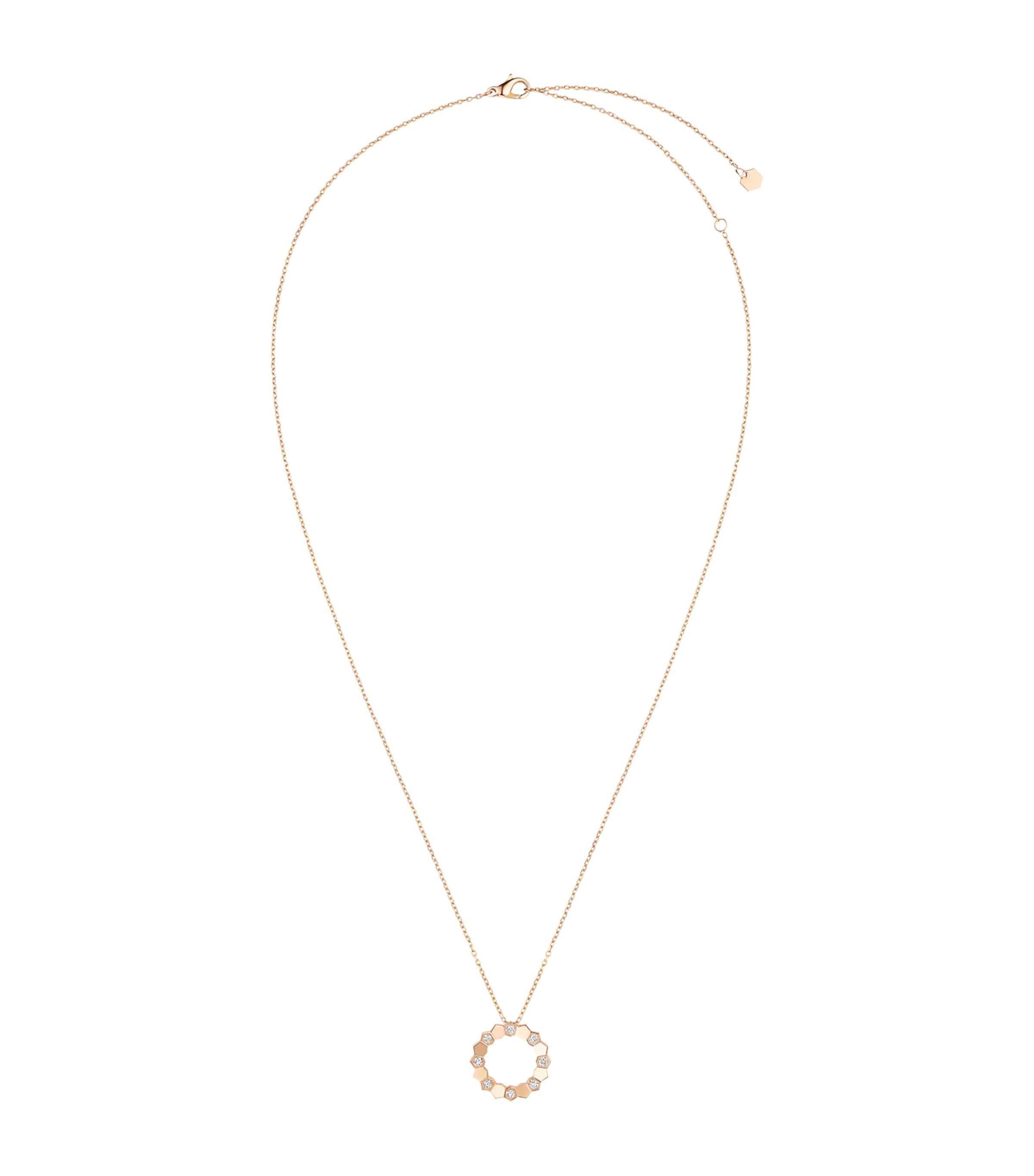 Rose Gold Bee de Chaumet Pendant Necklace PINK GOLD Image 3