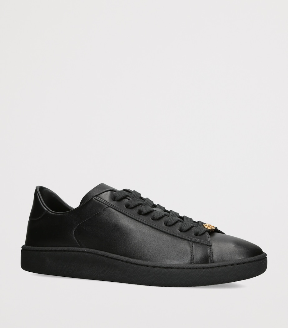 Valentino Garavani Leather Royco Sneakers Black Image 3