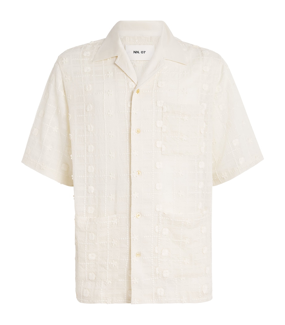 Embroidered Ben Shirt IVORY 016 Image 1
