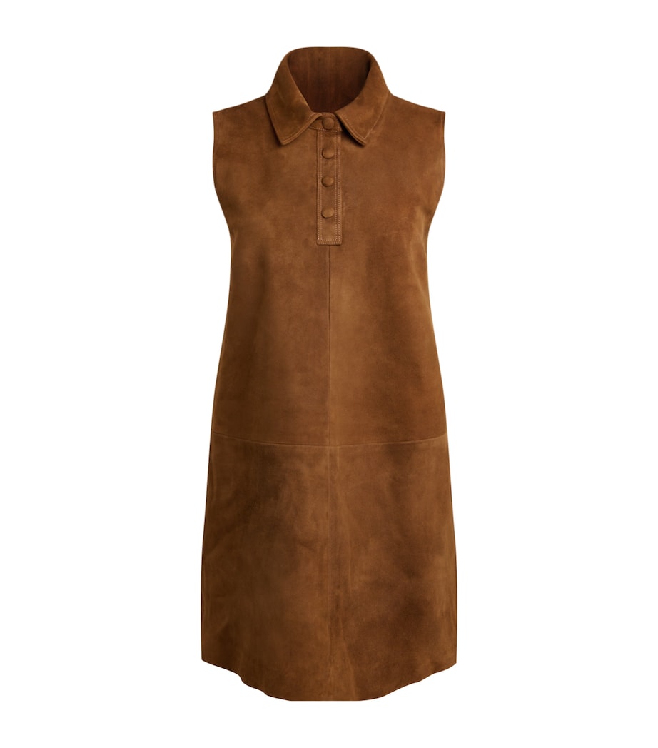 Suede City Shift Dress SEPIA Image 1