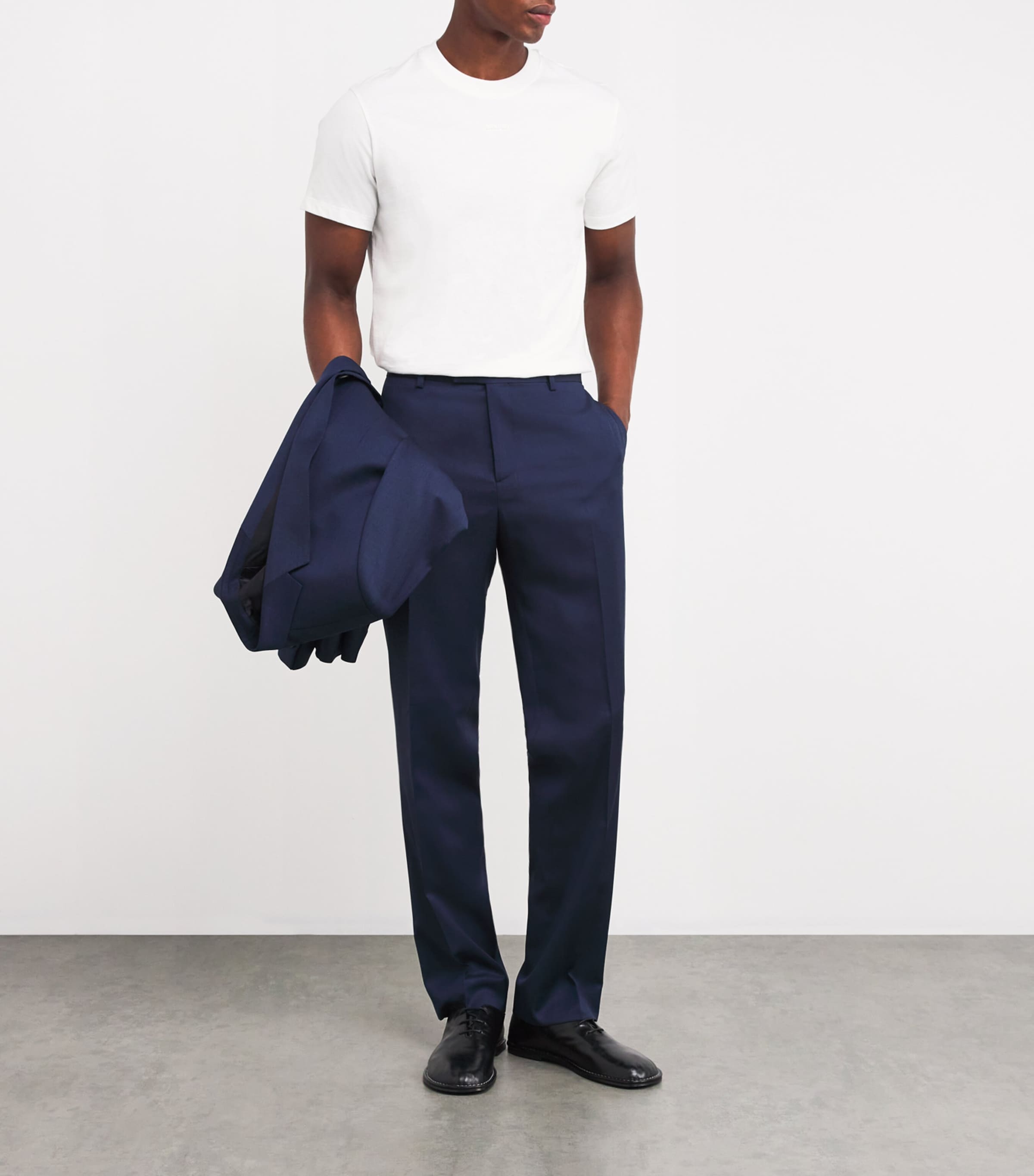 Cotton Logo T-Shirt OPTIC WHITE Image 2