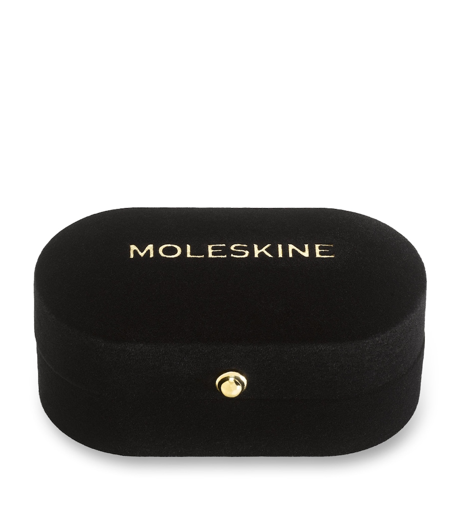 Gold-Plated E Notebook Charm GOLD Image 2