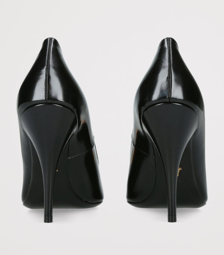 Leather La Medusa Pumps 105 BLACK Image 2