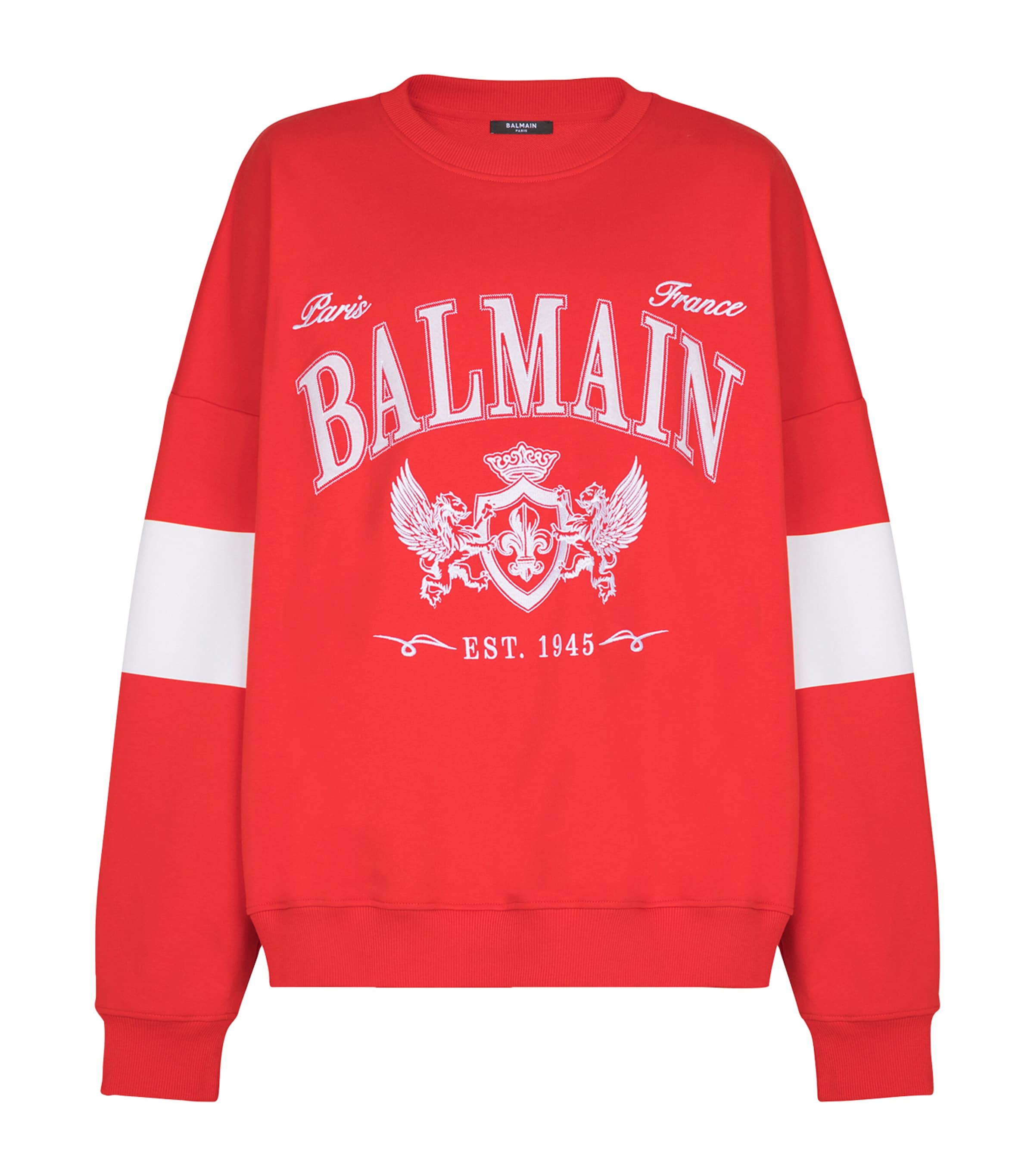 Cotton College Sweatshirt MIQ ROUGE/BLANC Image 1