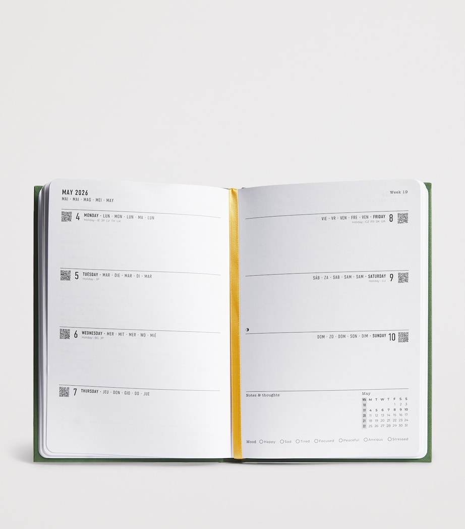 Classic A5 Diary 2026 HARRODS GREEN Image 2