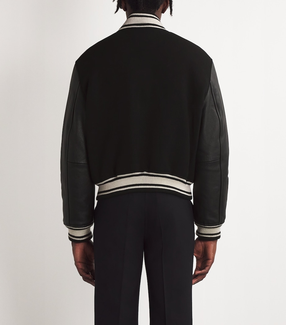 x RSVP Gallery Bomber Jacket BLACK Image 4