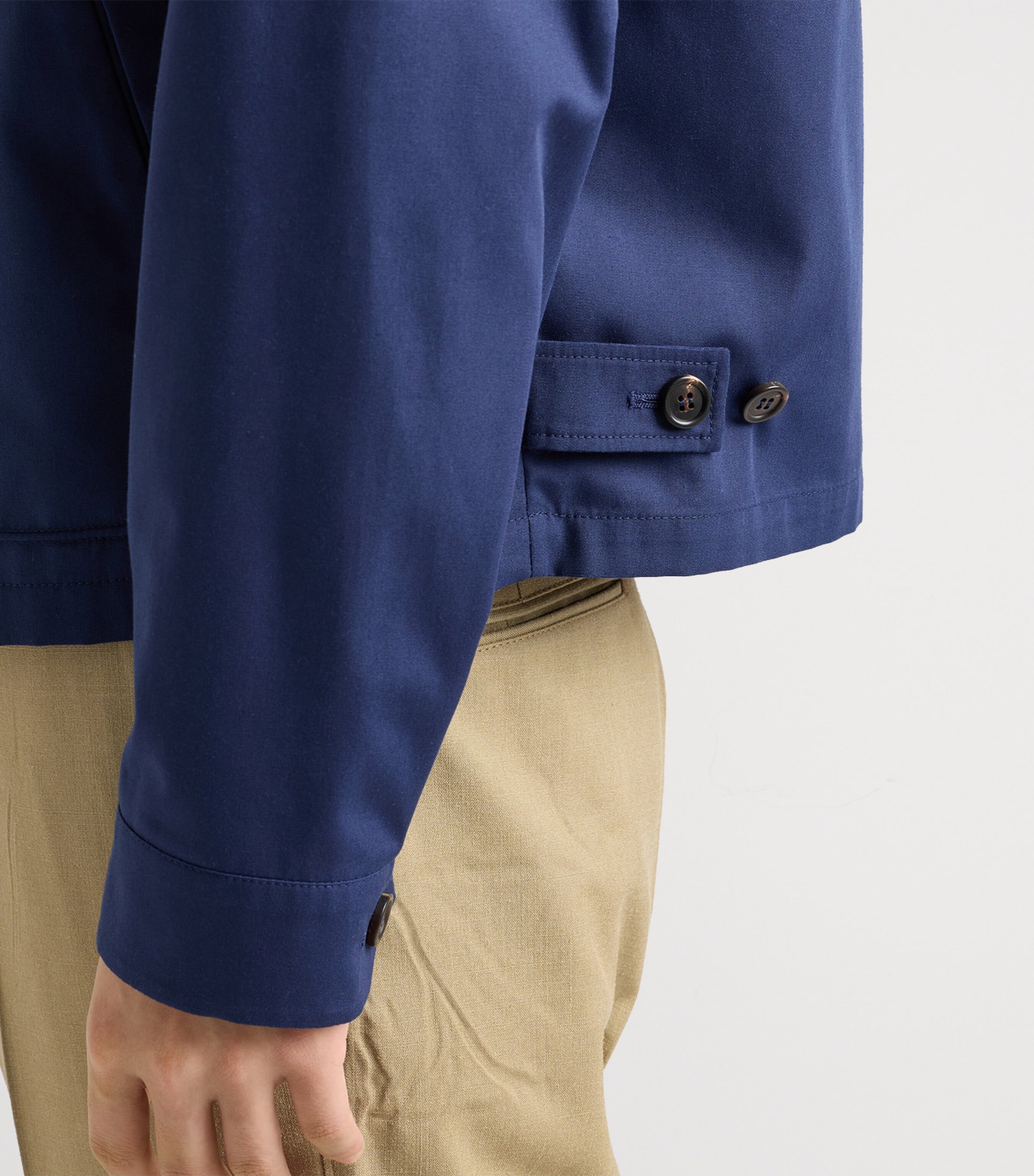 Prada Mens Technical Boxy Zip-Up Jacket Image 4