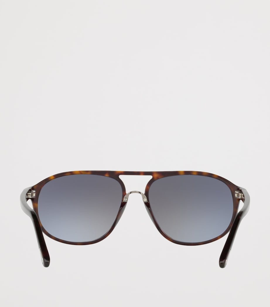 TOM FORD Tortoiseshell Jacob Aviator Sunglasses Brown Image 5