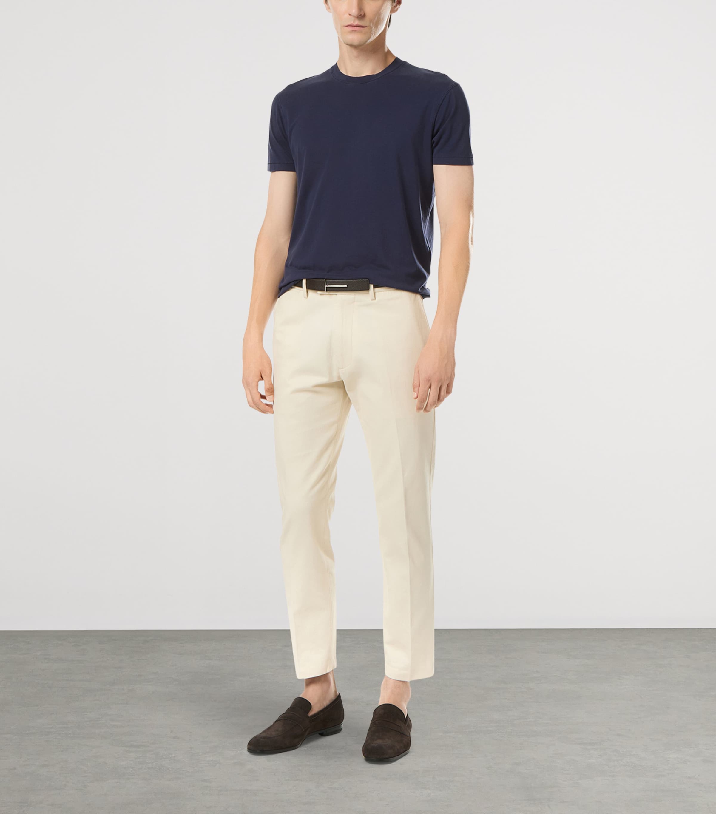 Cotton Tailored Trousers WAC Image 4