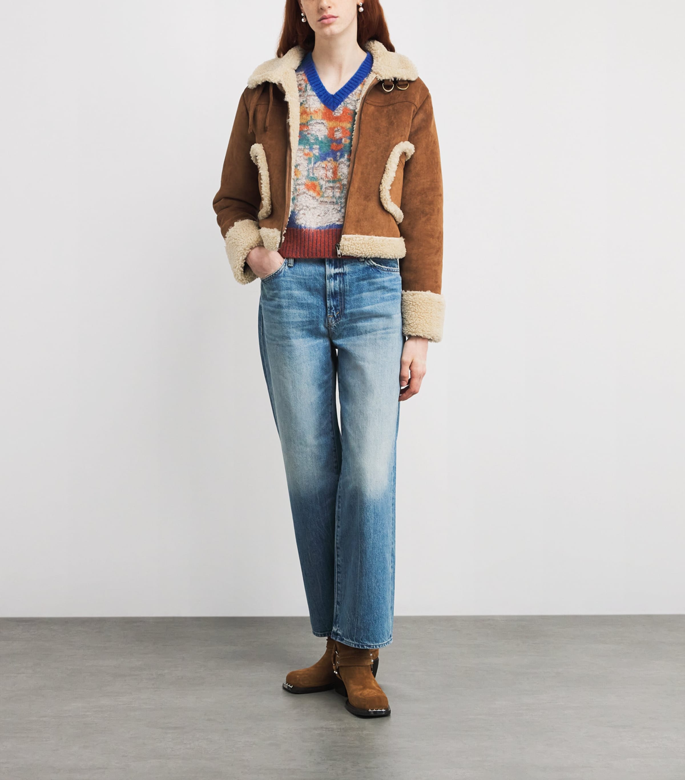 Faux Suede The On Thin Ice Jacket STORY UNTOLD RYU Image 2