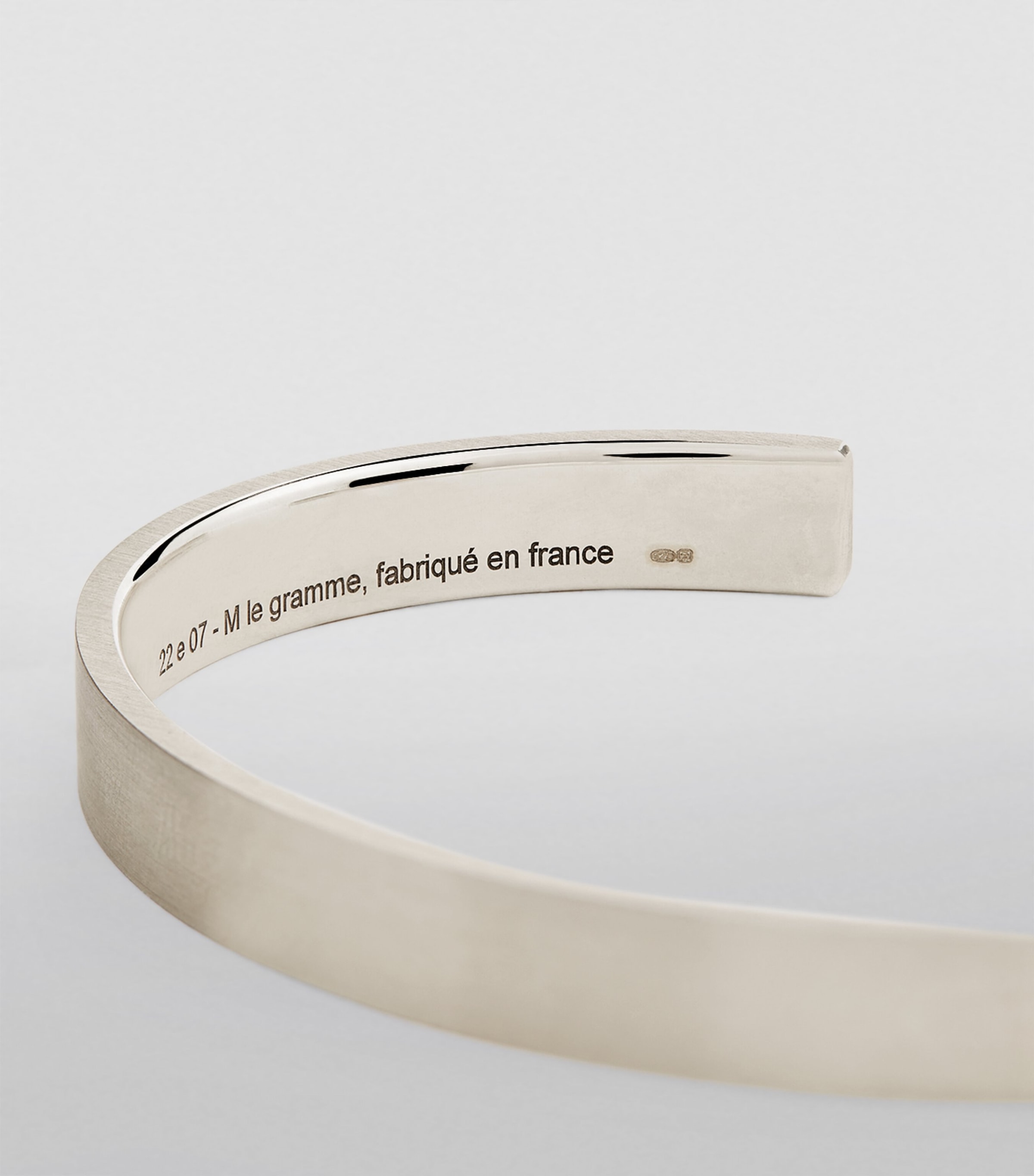 Sterling Silver Le 21g Bangle SILVER Image 3