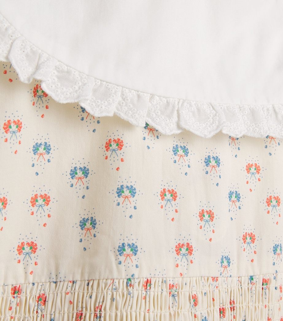 Floral Print Midsummer Dress (5-10 Years) PIPA PETITE Image 3