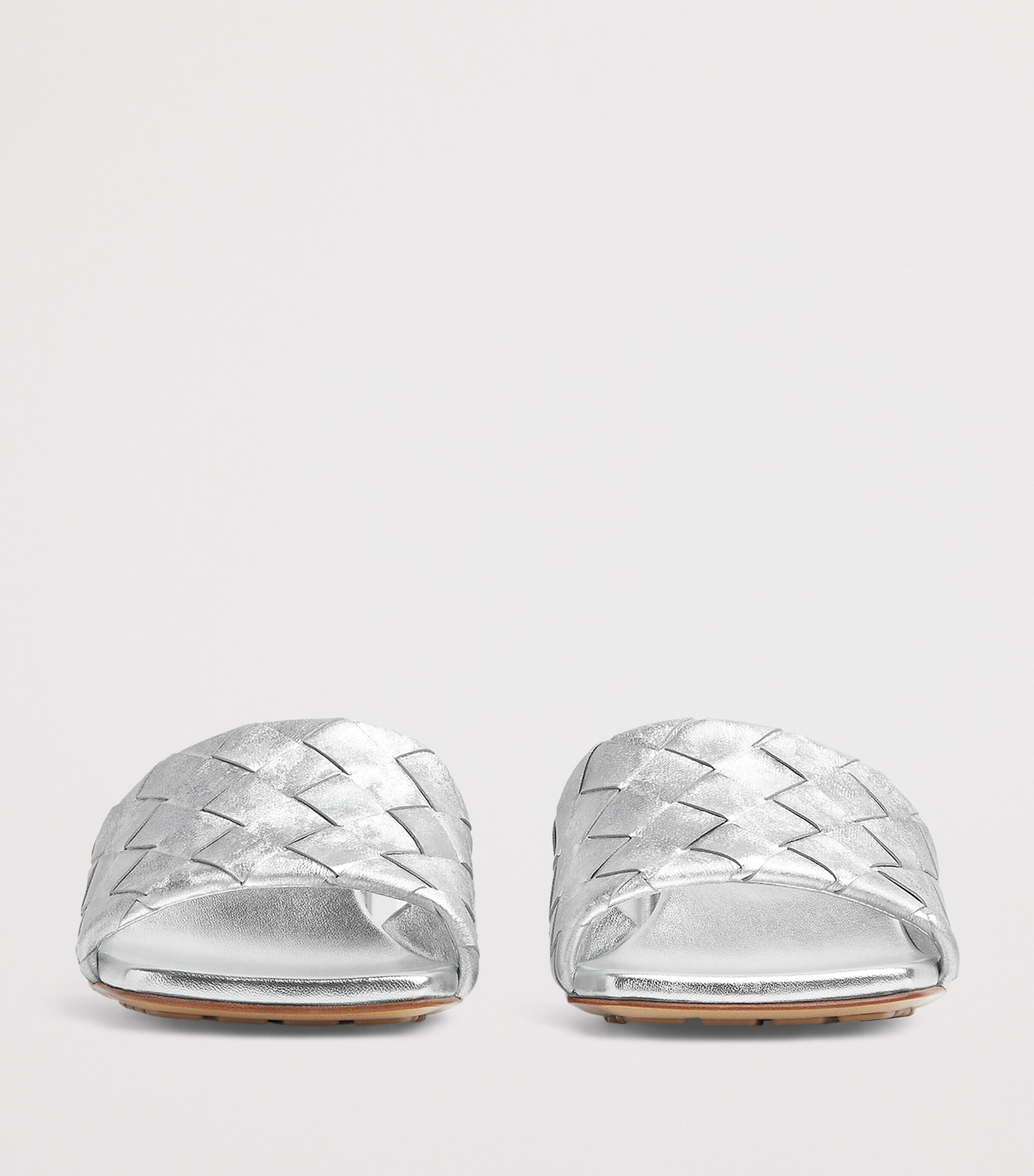 Metallic Leather Parco Mules 45 8101 Image 3