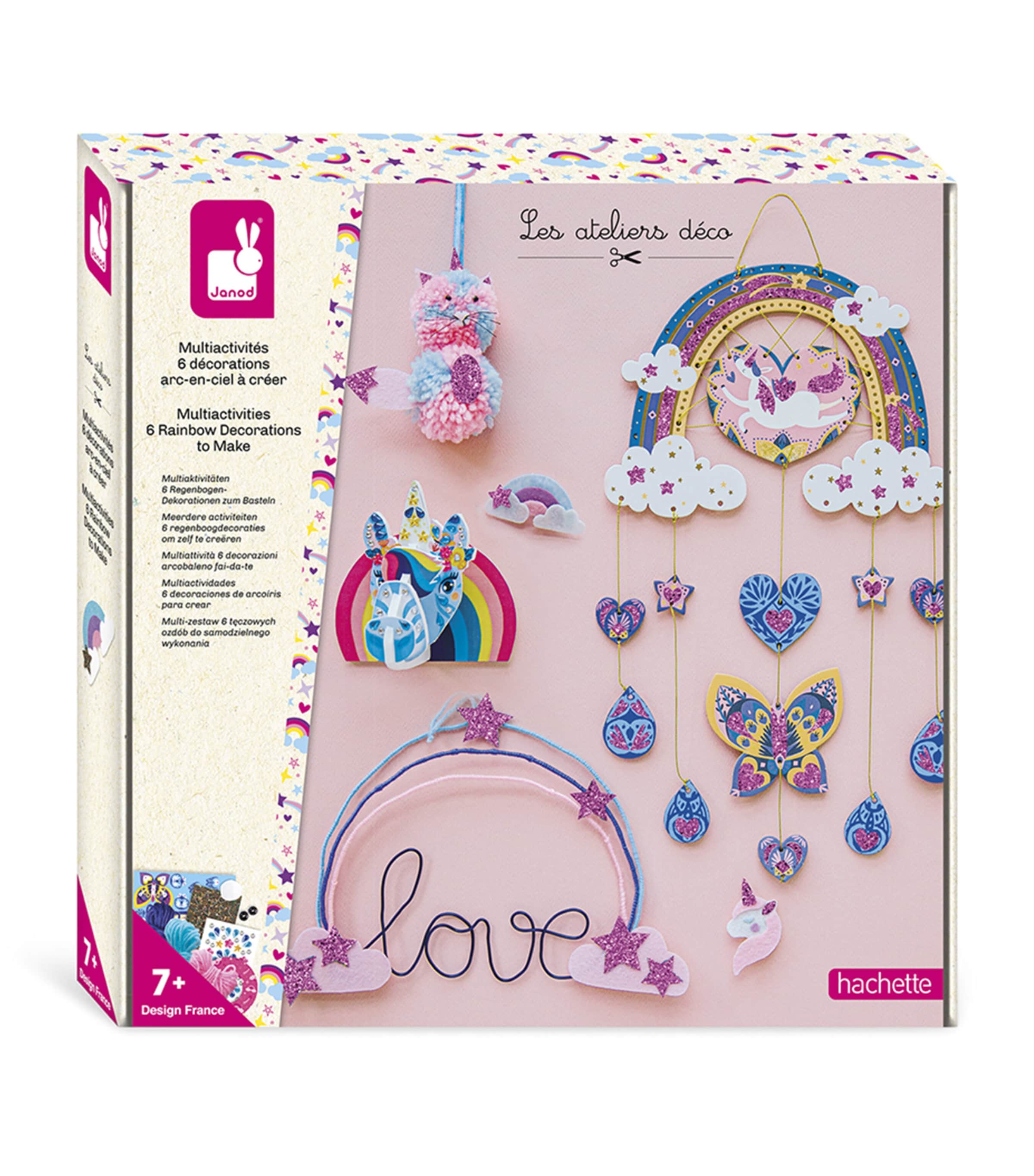 Janod Rainbow Multi-Activity Kit | Toys | Arts & Crafts | Designers | Janod