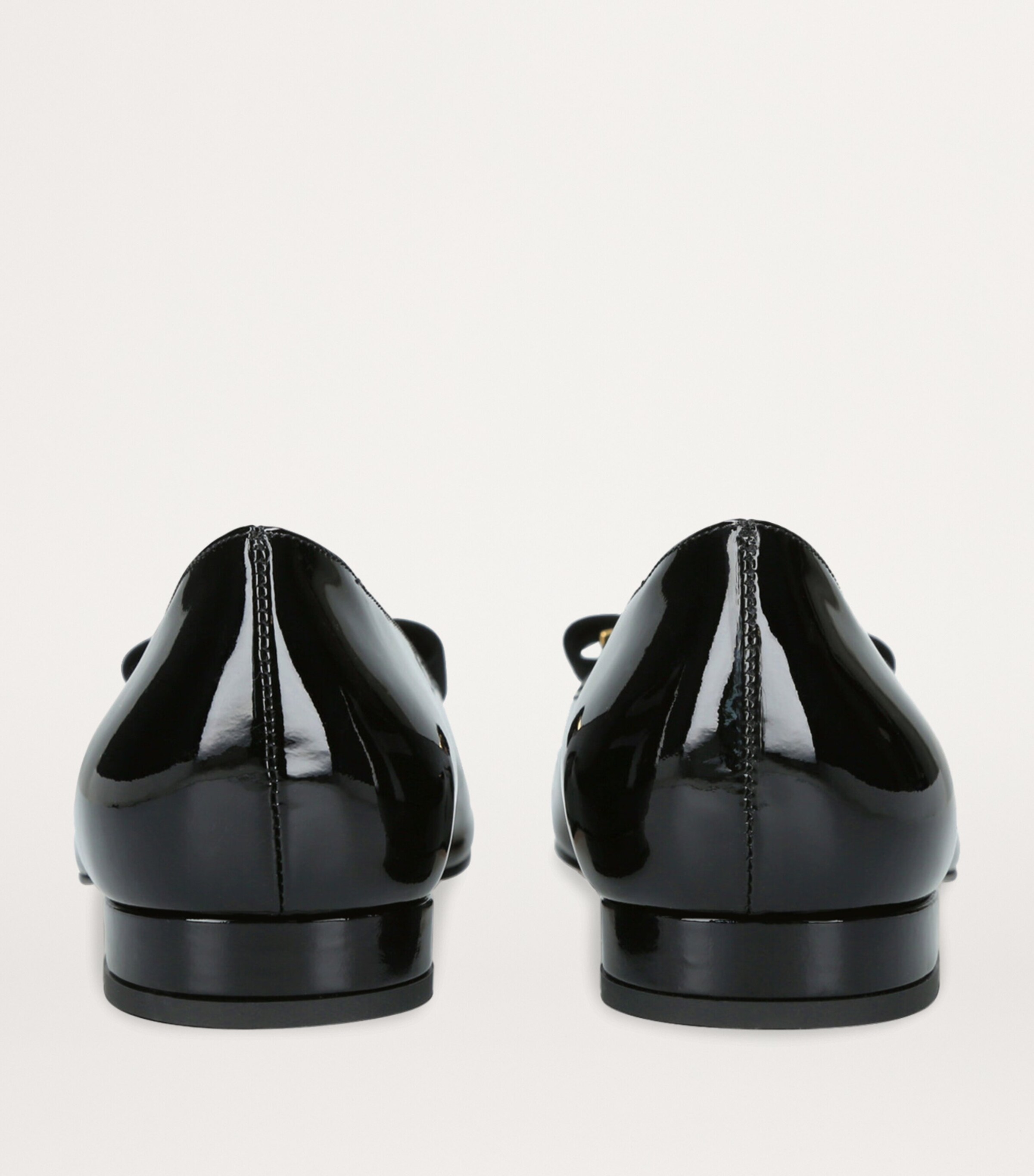 TOM FORD Patent Leather Ballet Flats Black Image 2