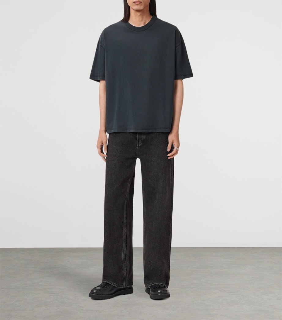 Cotton Cole T-Shirt WASHED BLACK Image 2