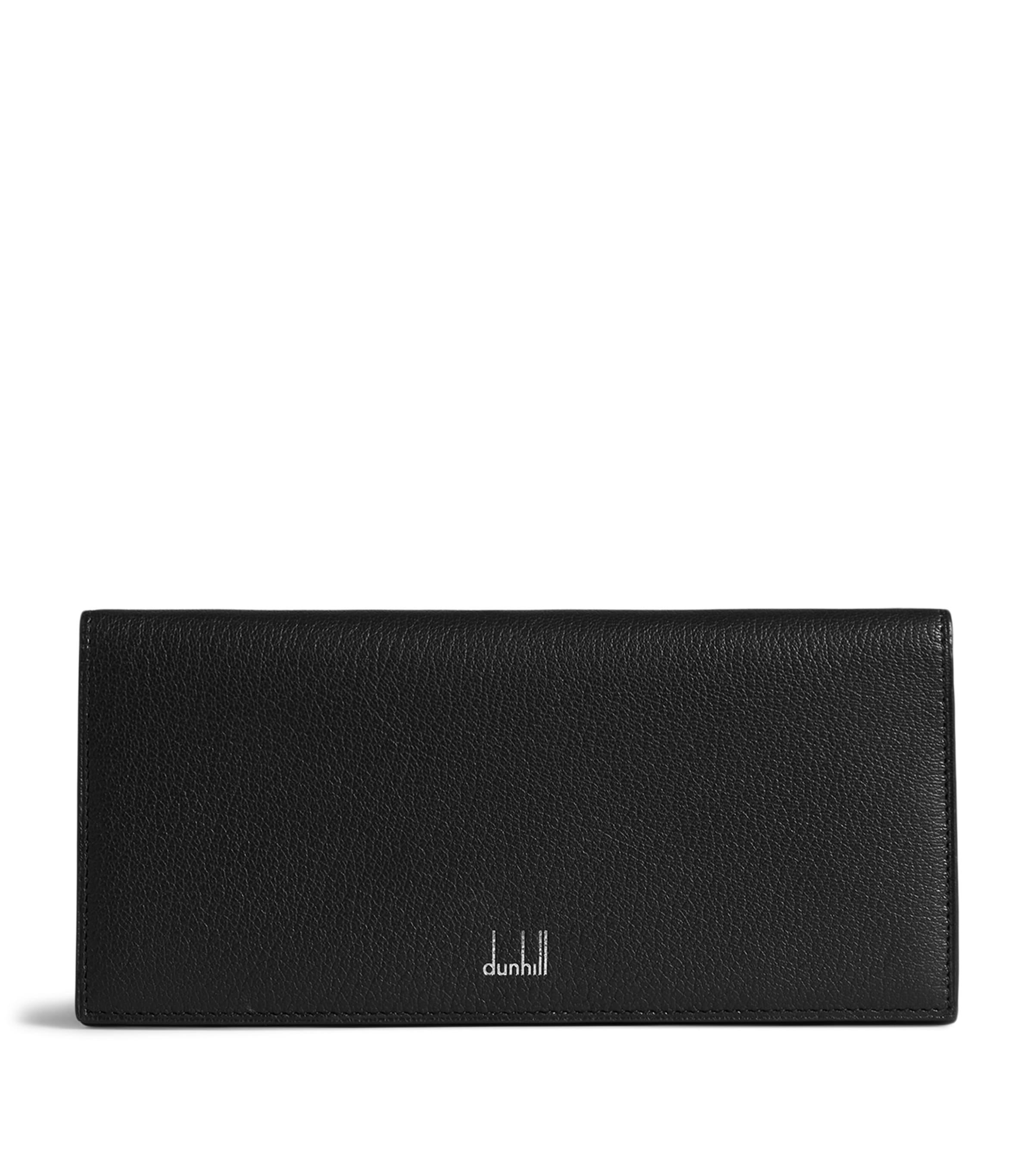 Goatskin Duke Fine Coat Wallet 001BLACK Image 1