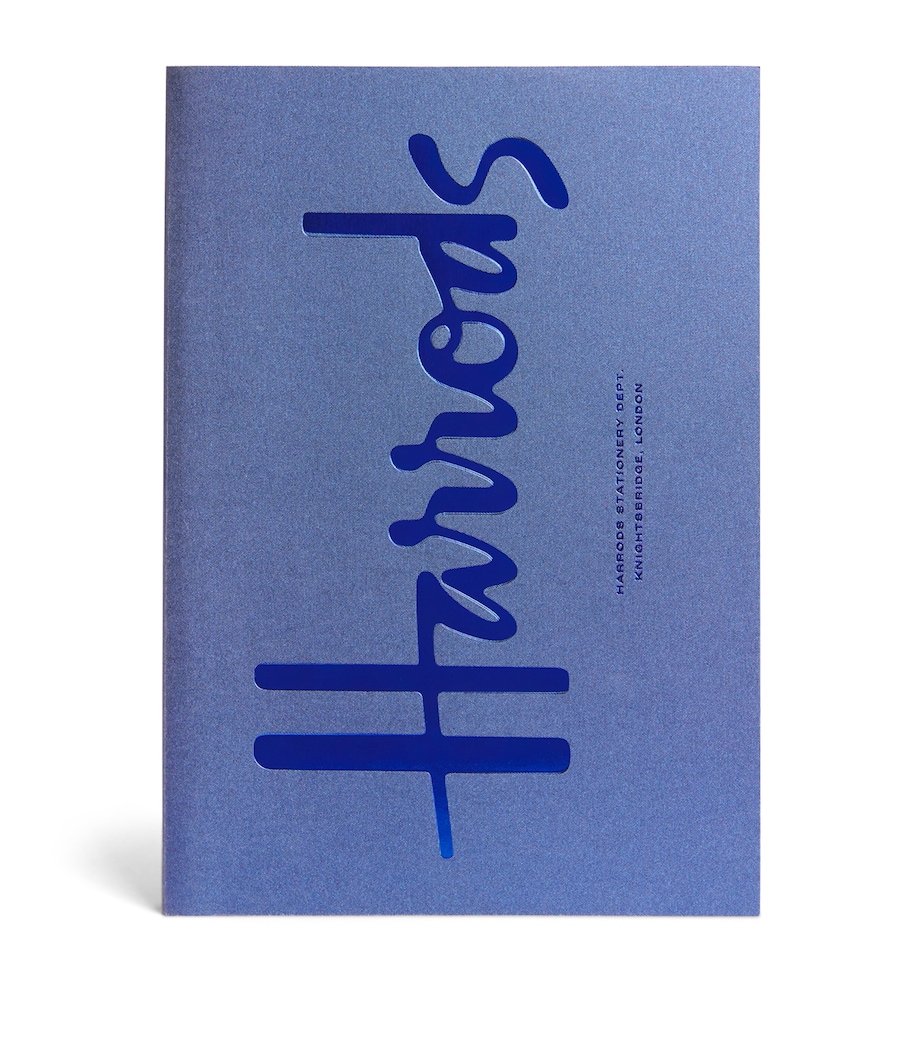 Logo A5 Notebook METALLIC BLUE Image 1