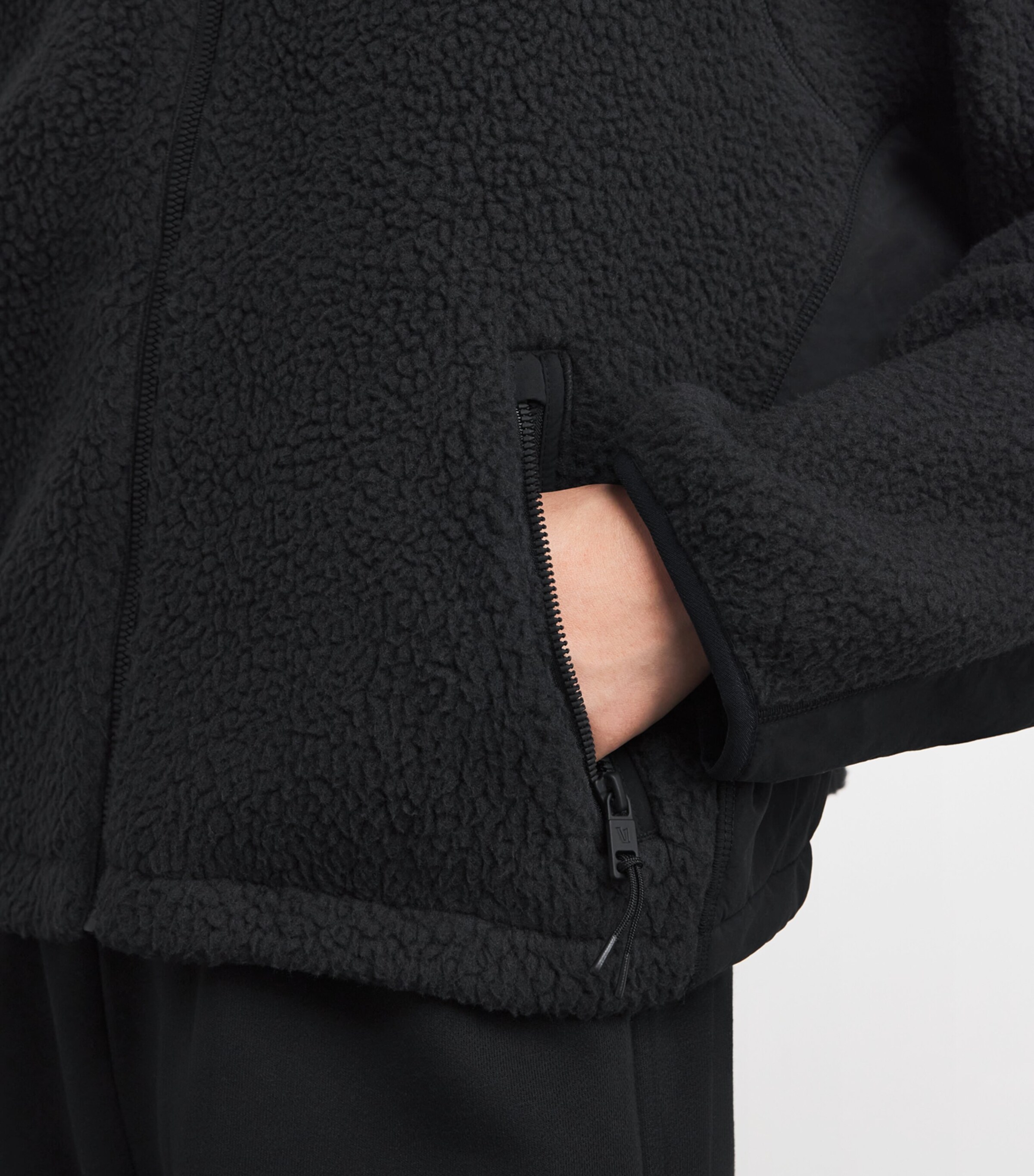 Fleece Alpine Jacket BLK BLACK Image 6