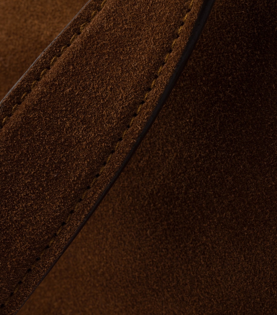 Medium Suede Aimée Shoulder Bag F0324 Image 7