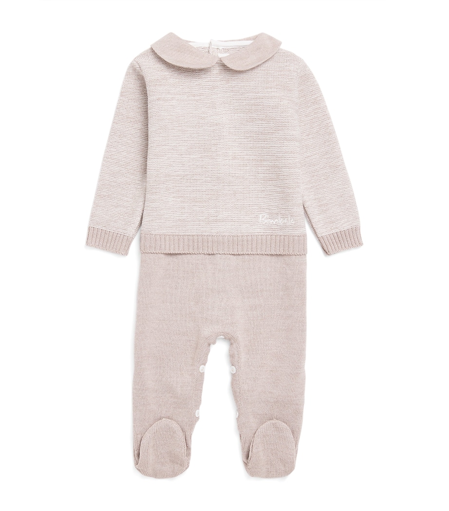 Wool-Blend All-in-One (1-12 Months) BL/TO Image 1