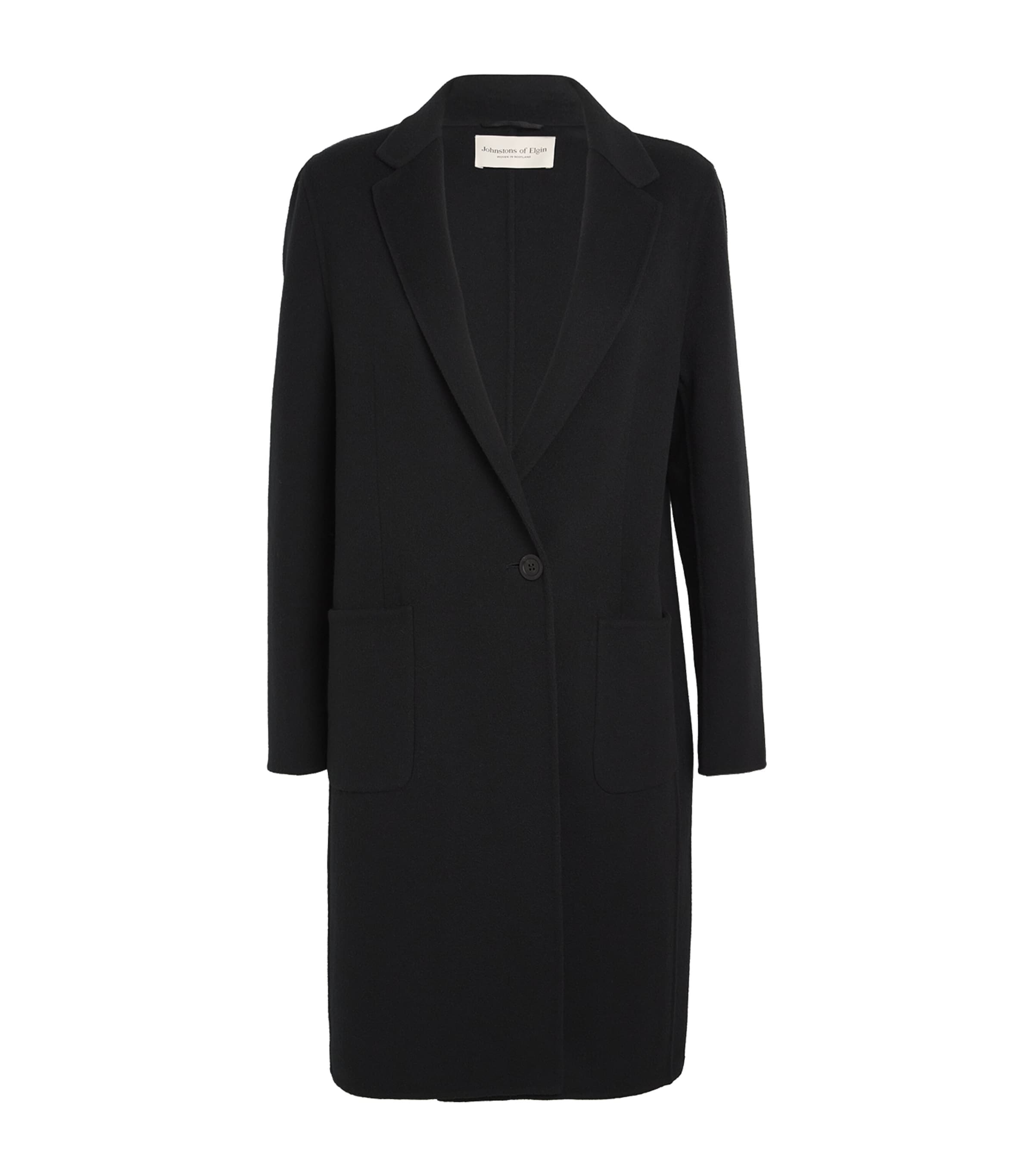 Cashmere Coat RU6432 BLACK Image 1