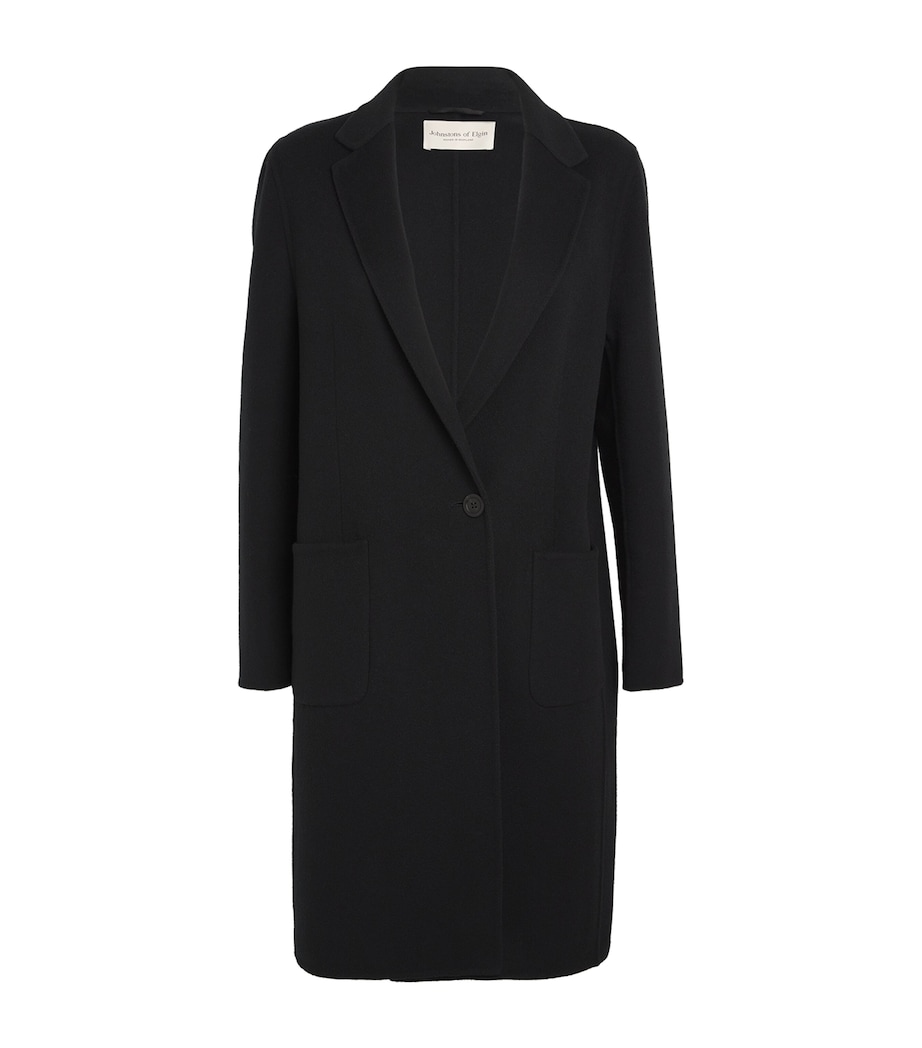 Cashmere Coat RU6432 BLACK Image 1