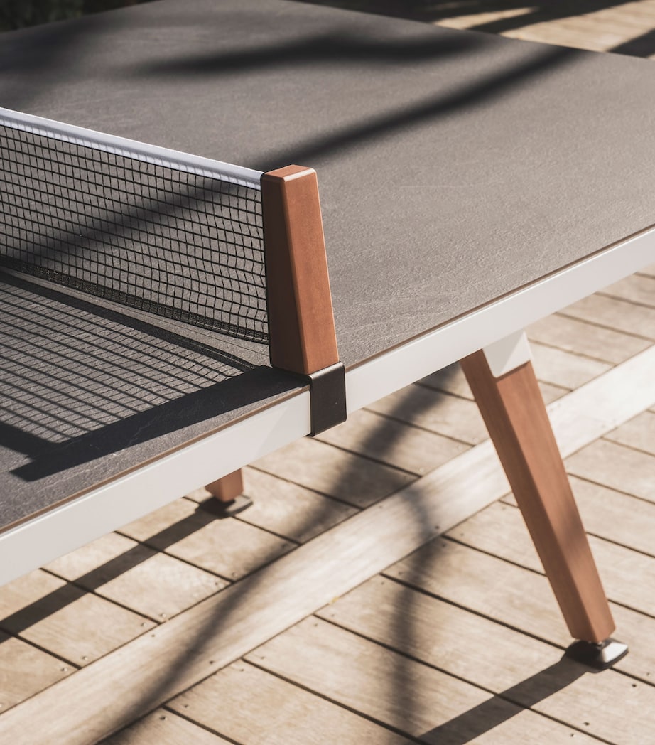 Cornilleau Medium Origin Outdoor Table Tennis Table White Frame Image 5