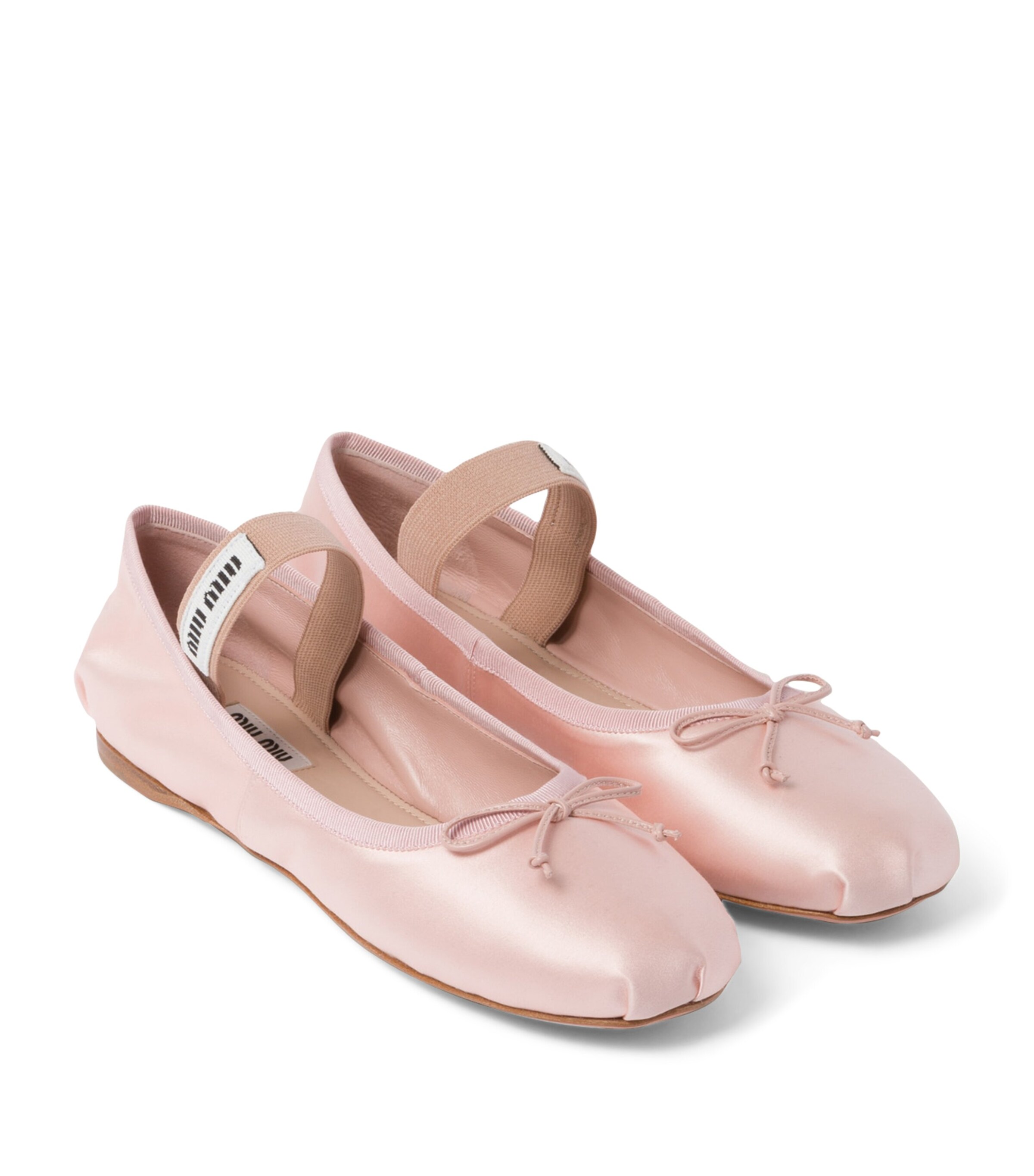 Satin Ballet Flats F0615 Image 5