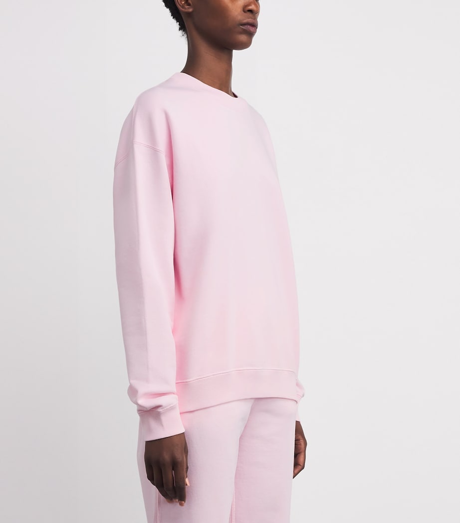 Organic Cotton Wander Sweatshirt 9846BLM PNK FLRSN RS Image 3