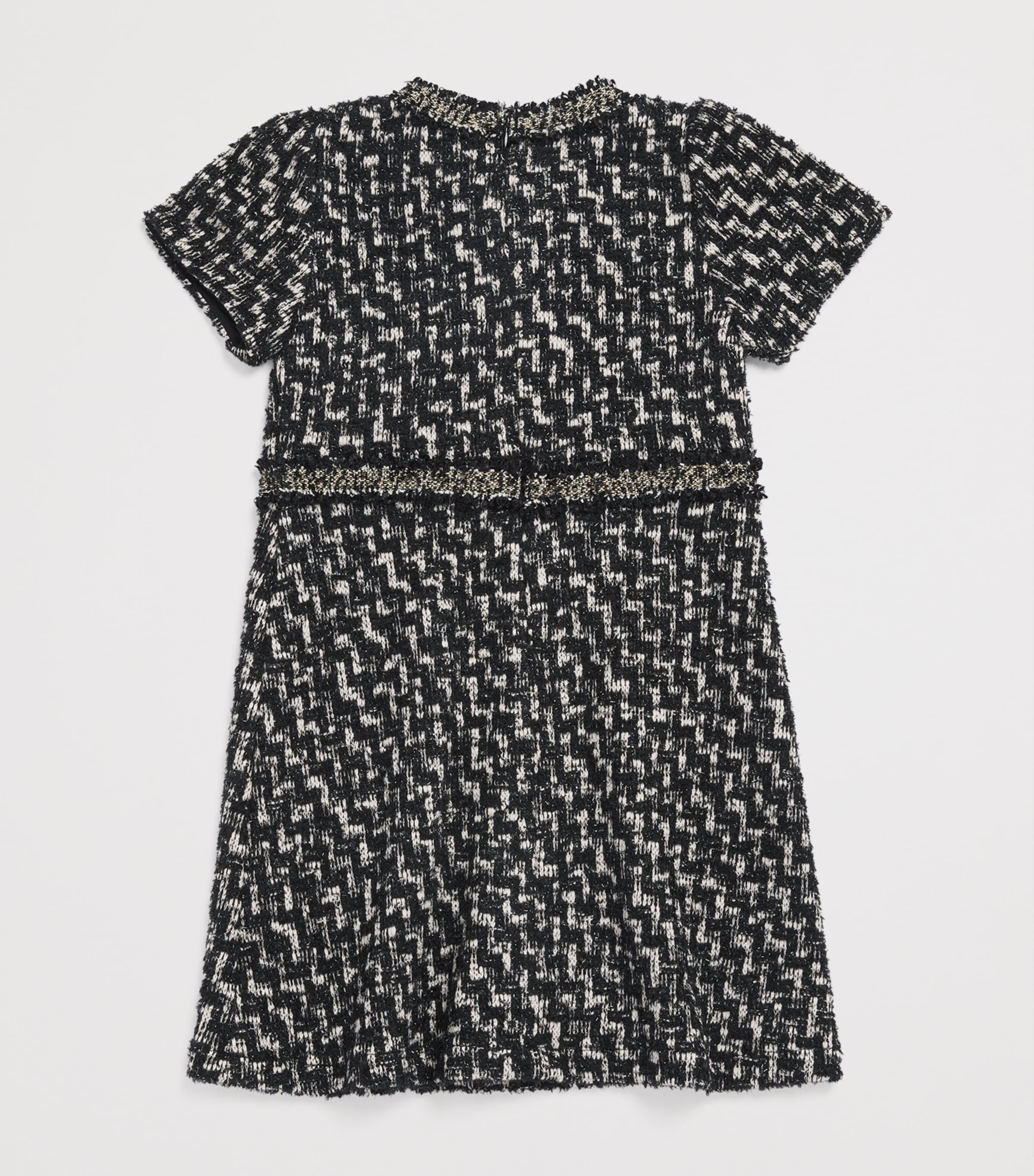 Patachou Metallic Tweed Dress (2-14 Years) Image 2
