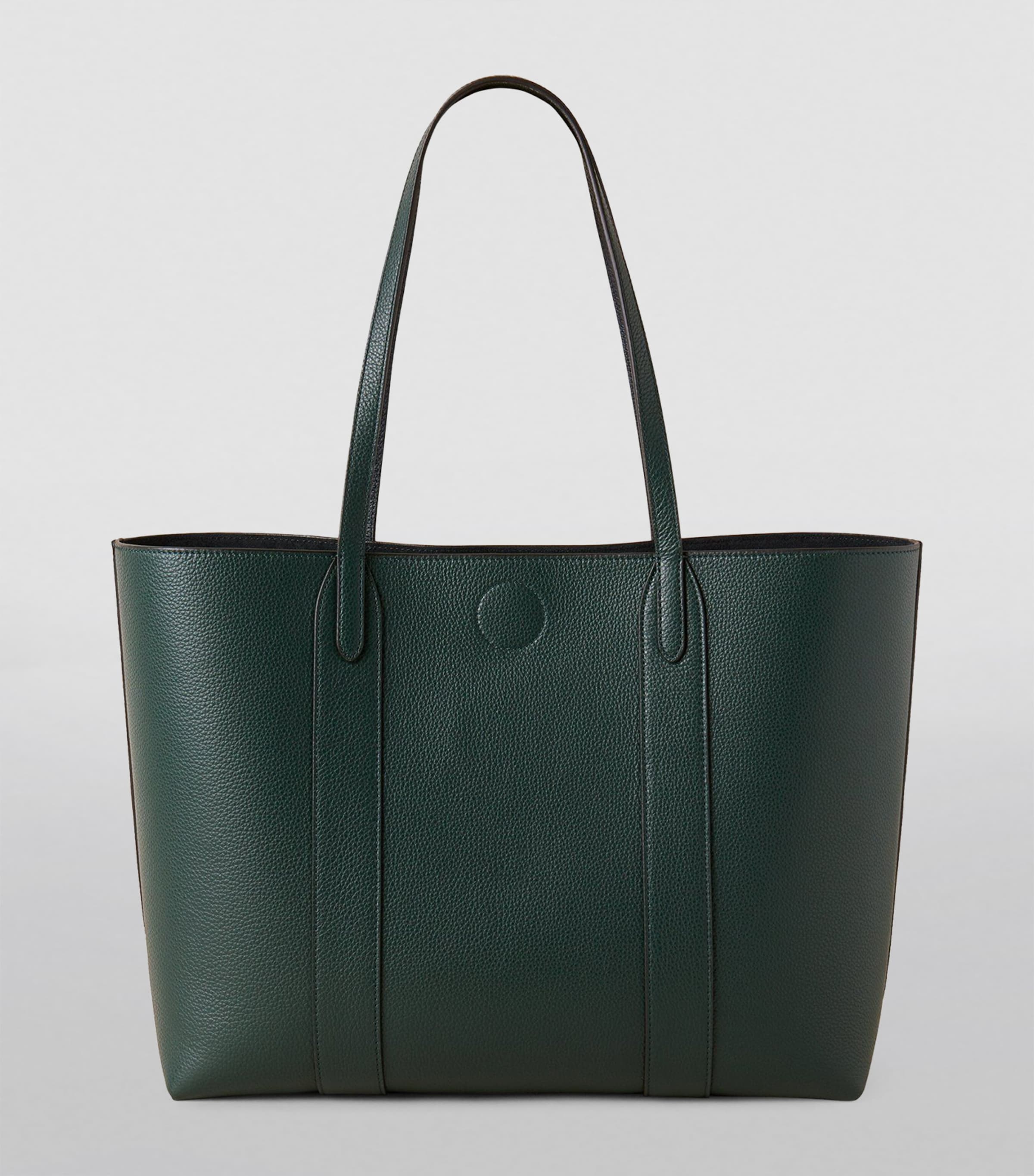Leather Bayswater Tote Bag MULBERRY GREEN Image 4
