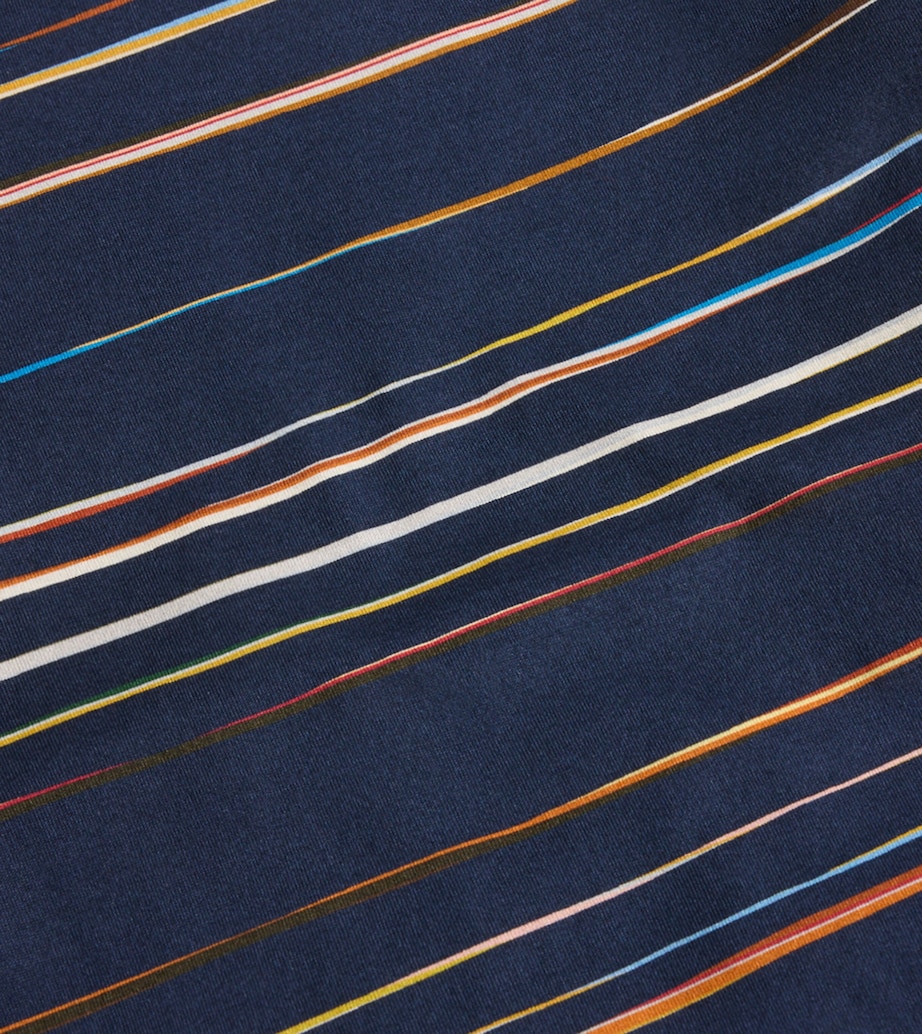 Signature Pinstripe T-Shirt 49_VERY DARK NAVY Image 2