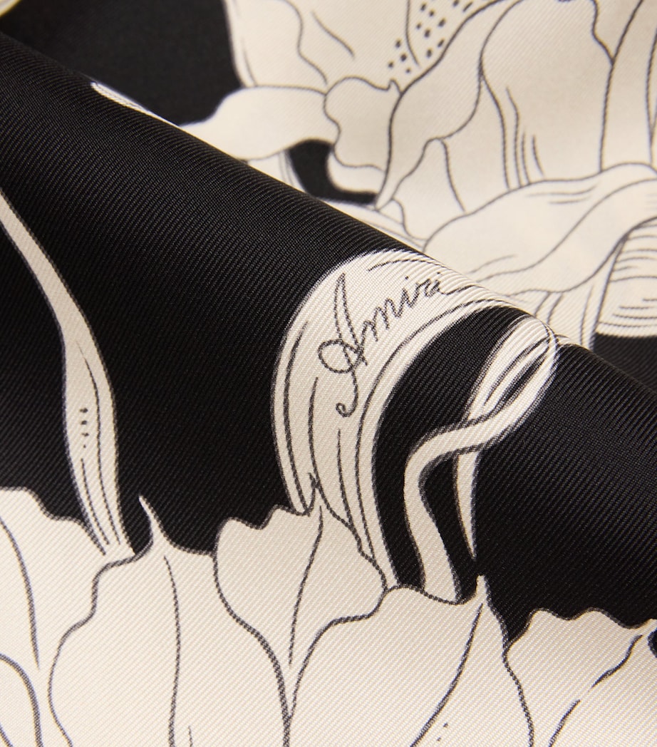 Silk Bowling Shirt BLACK Image 5