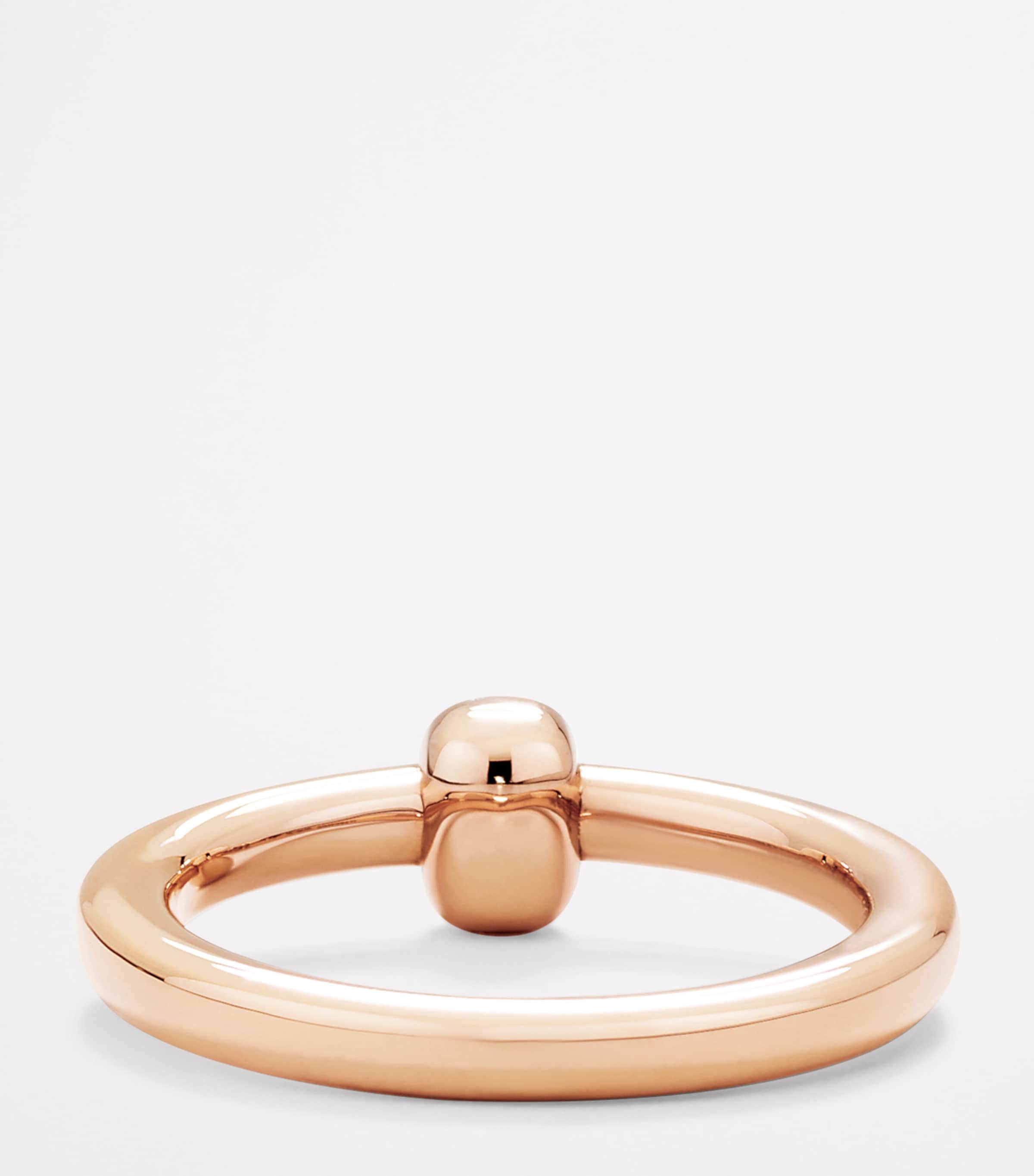 Rose Gold and Diamond Pomellato Together Ring DB000 Image 2