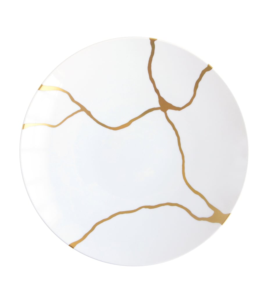Bernardaud Set of 12 Kintsugi Dinner Plates (26cm) Or Image 8