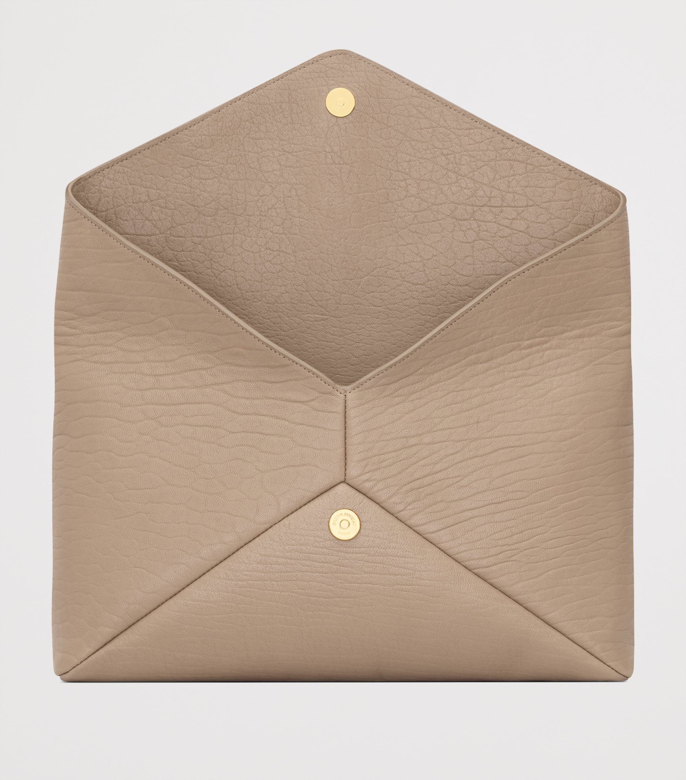 Large Leather Cassandre Envelope Pouch 1722 Image 4