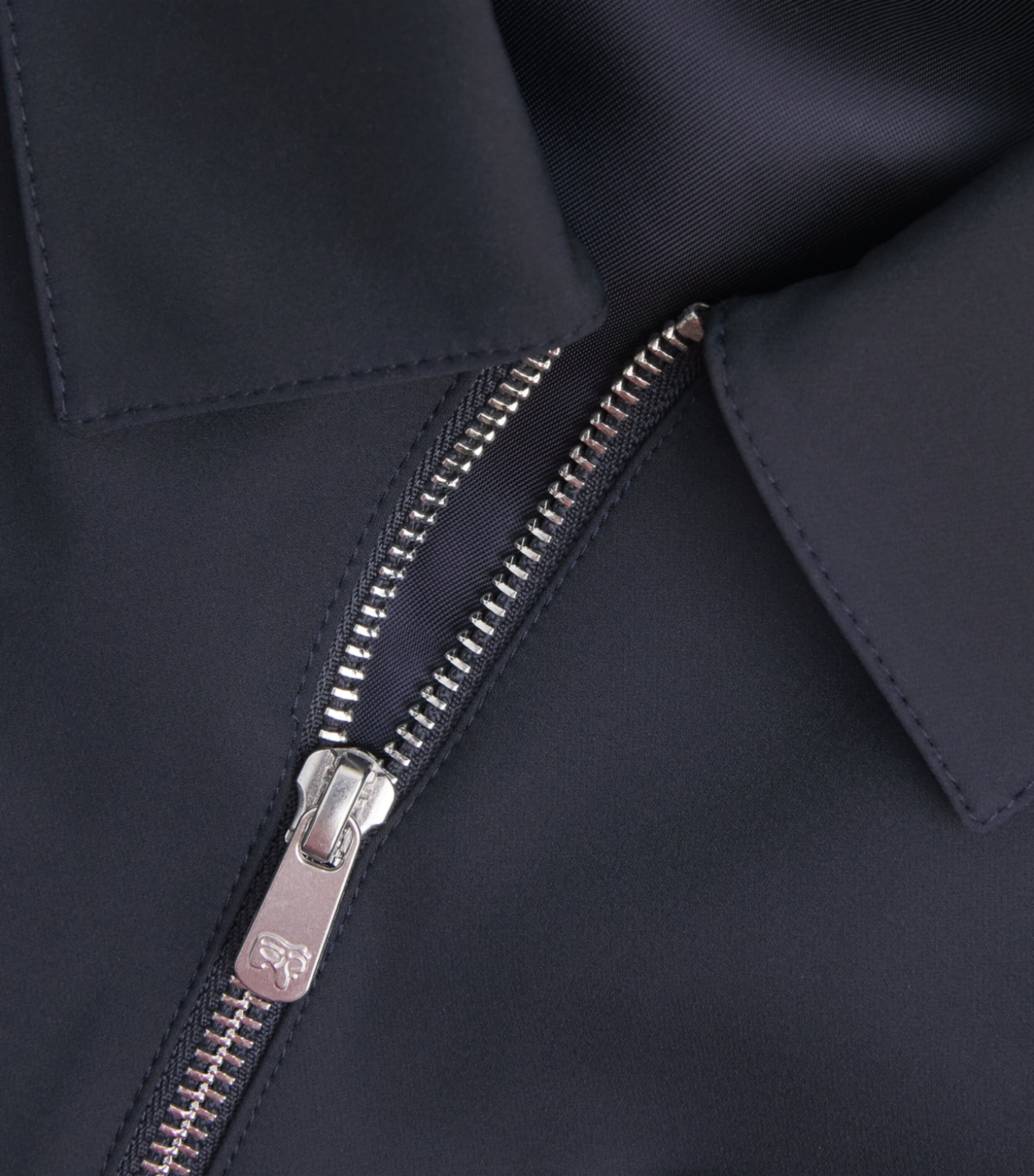 Marco Pescarolo Mens Wool Technical Jacket Navy Image 6