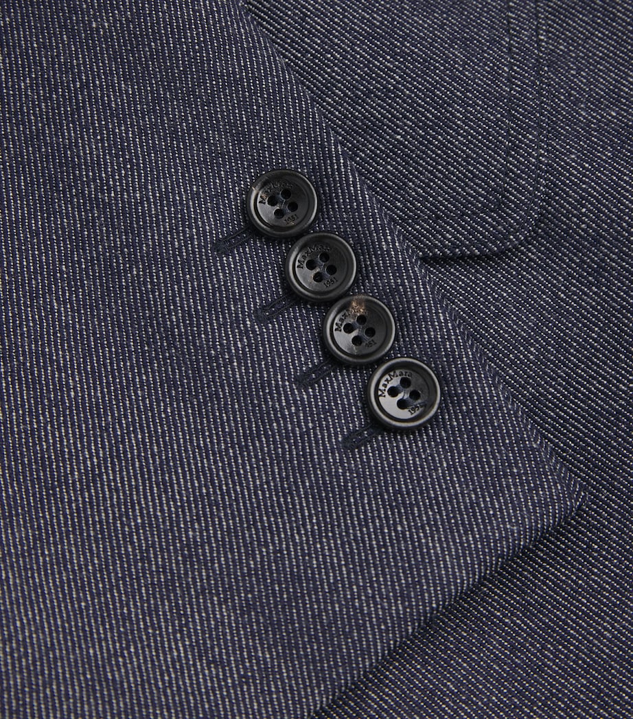 Virgin Wool Double-Breasted Blazer ULTRAMARINE Image 5