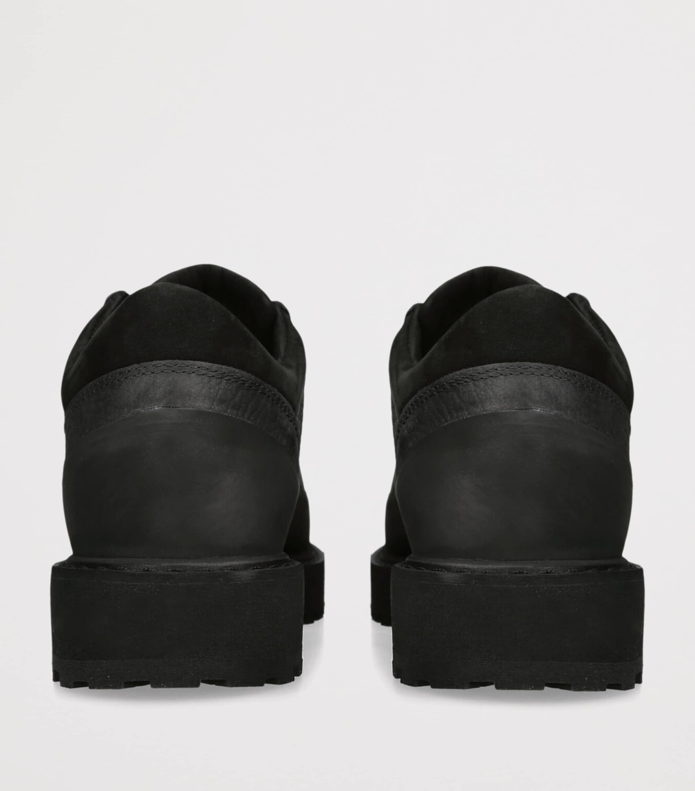 Diemme Leather Cornaro Low-Top Boots Black Image 2