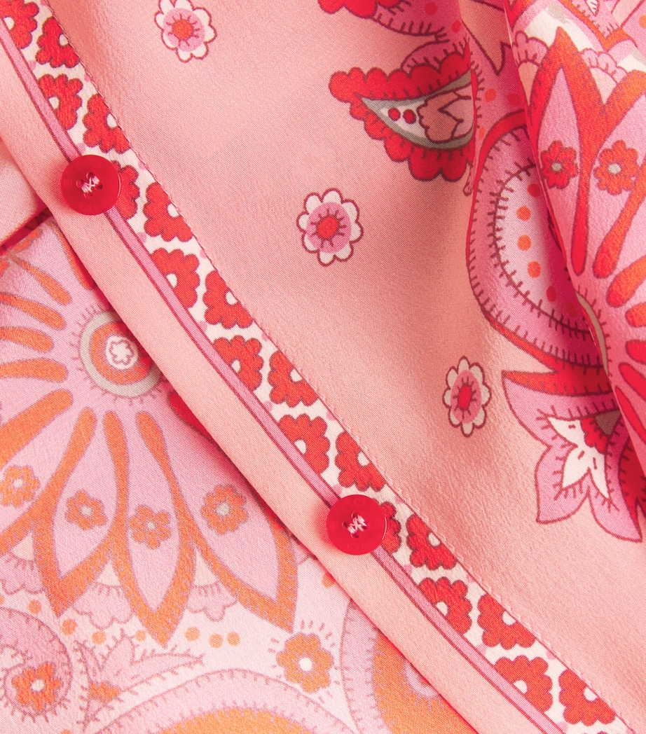 Silk Printed Shirt X0872 Image 5