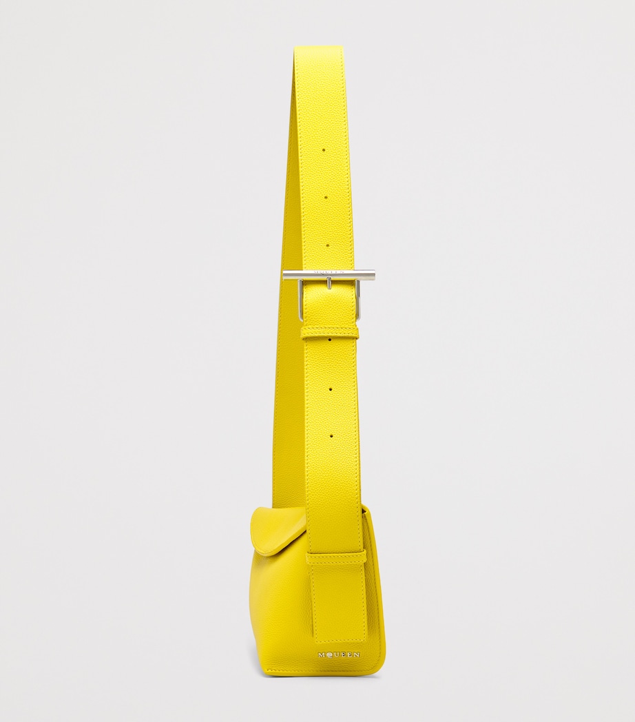 Leather T-Bar Sling Cross-Body Bag 7200 Image 3