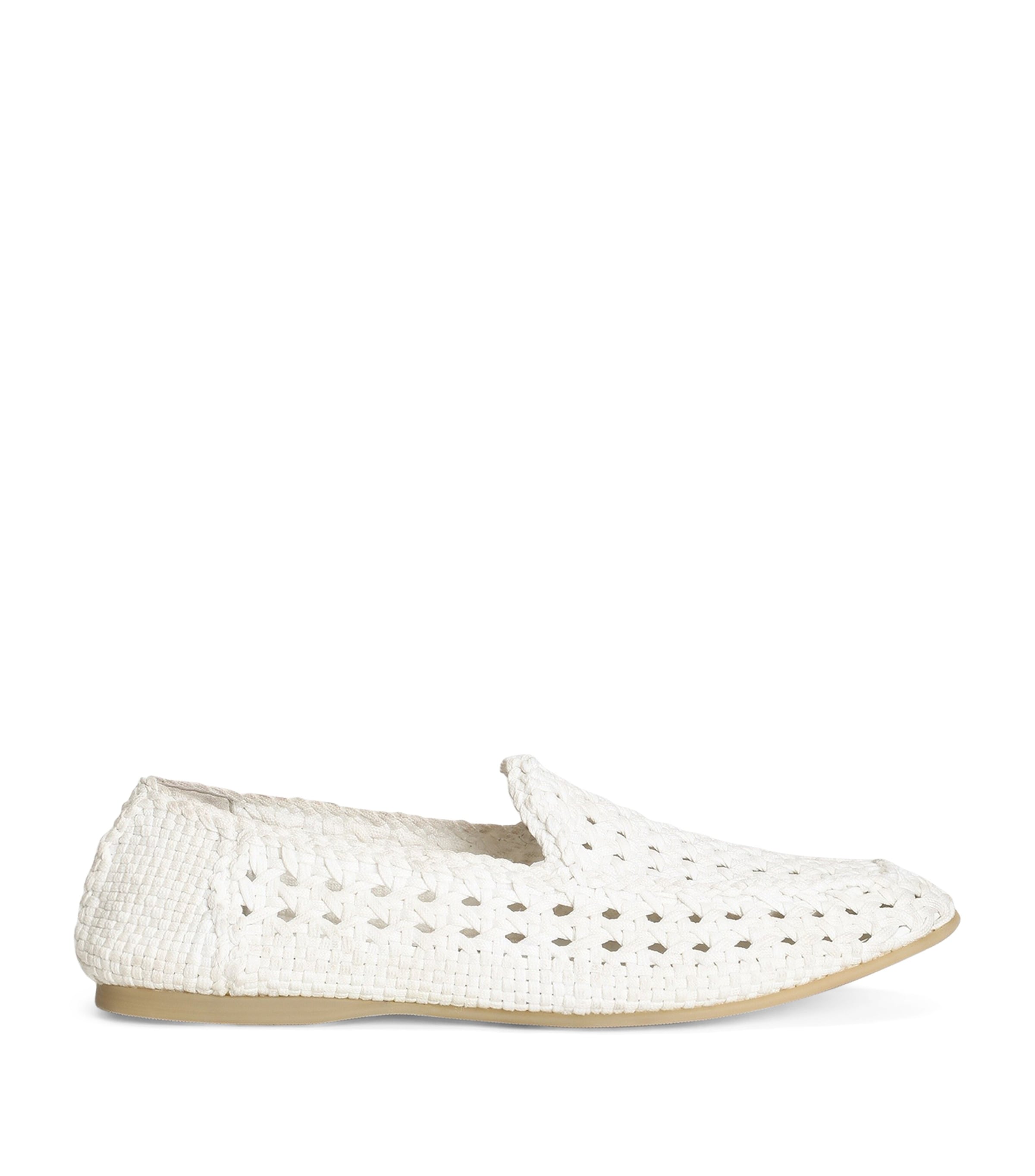 Dolce&Gabbana Woven Loafers White Image 1
