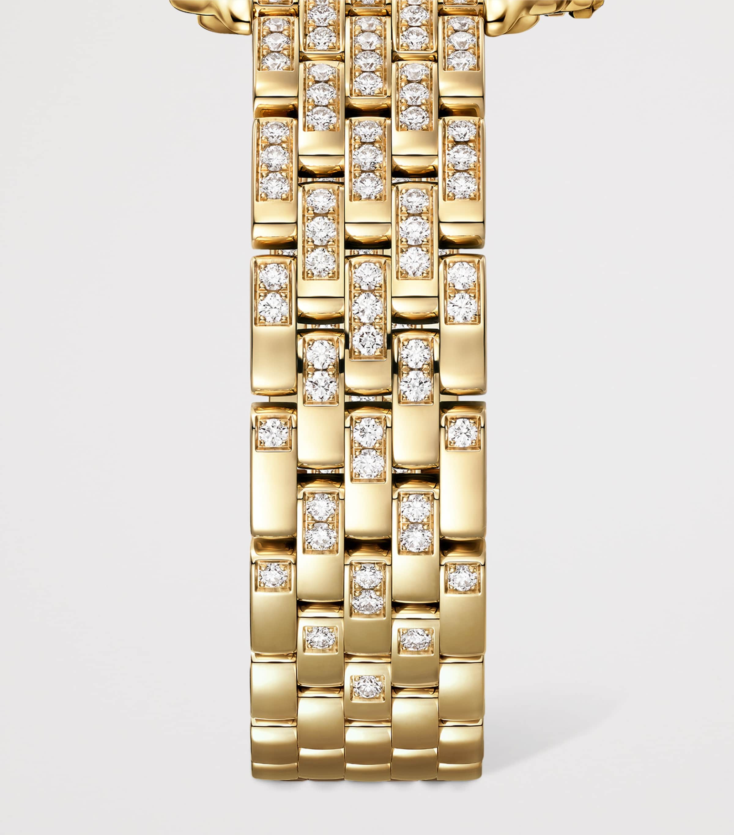 Yellow Gold and Diamond Panthère de Cartier Watch 26.7mm SILVER Image 3