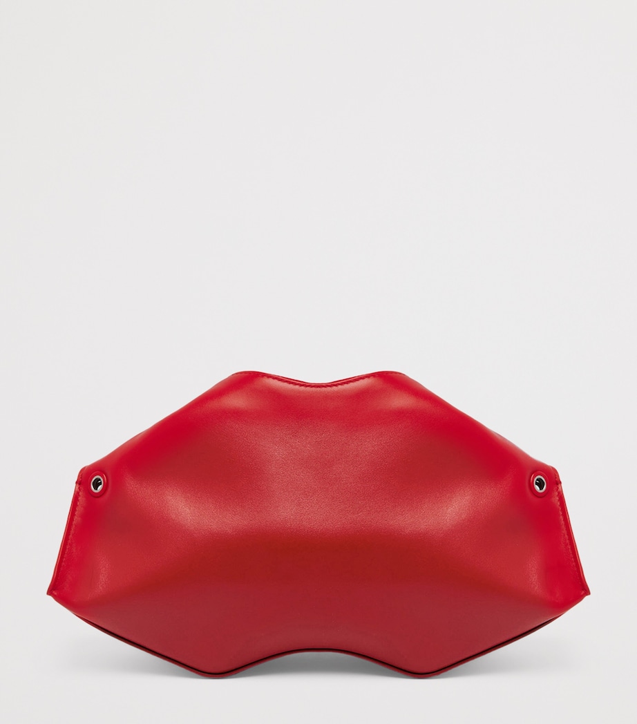 Leather Manta Clutch Bag 6406 Image 2
