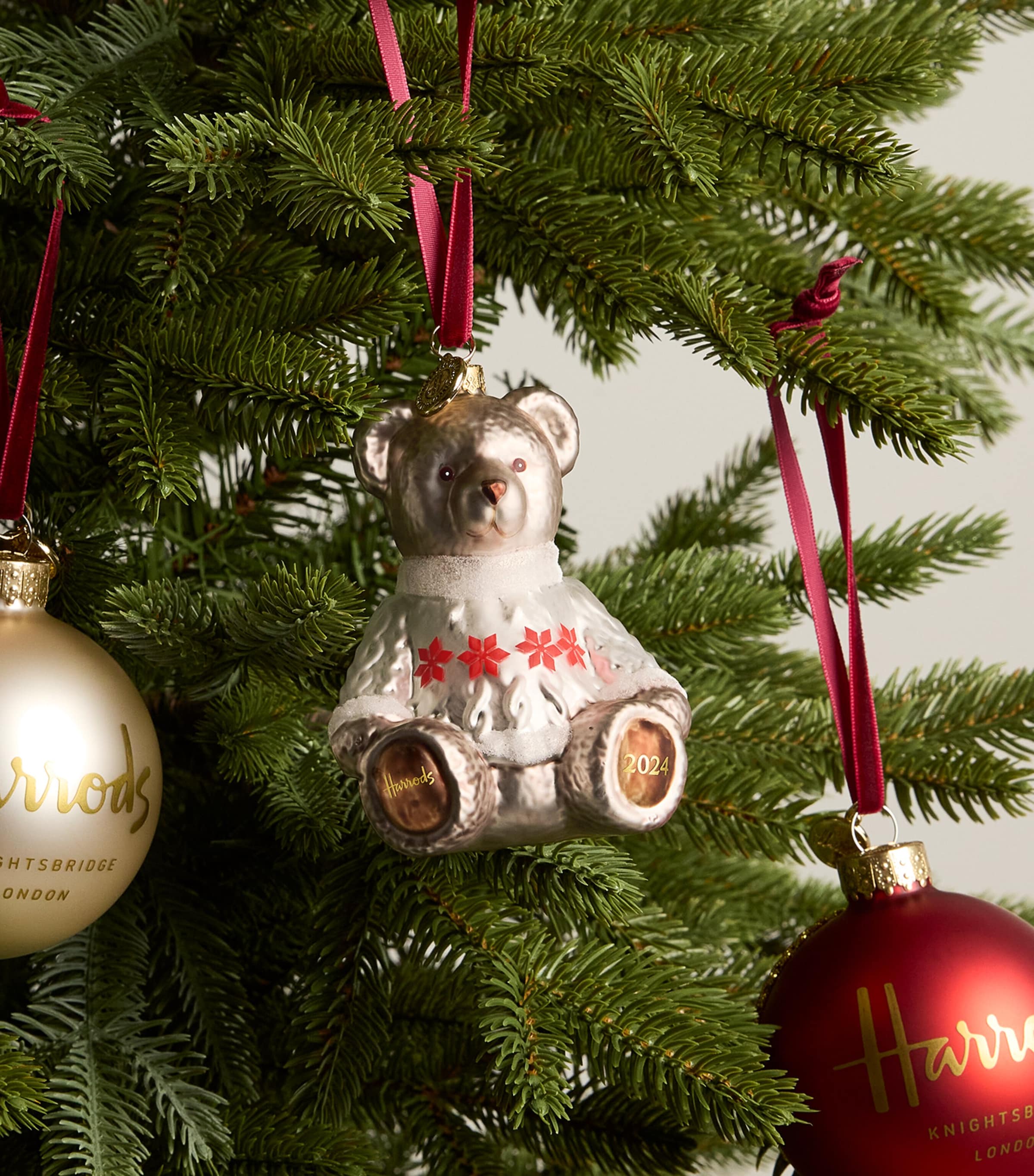 Christmas Bear 2024 Noah Tree Decoration MULTI Image 2