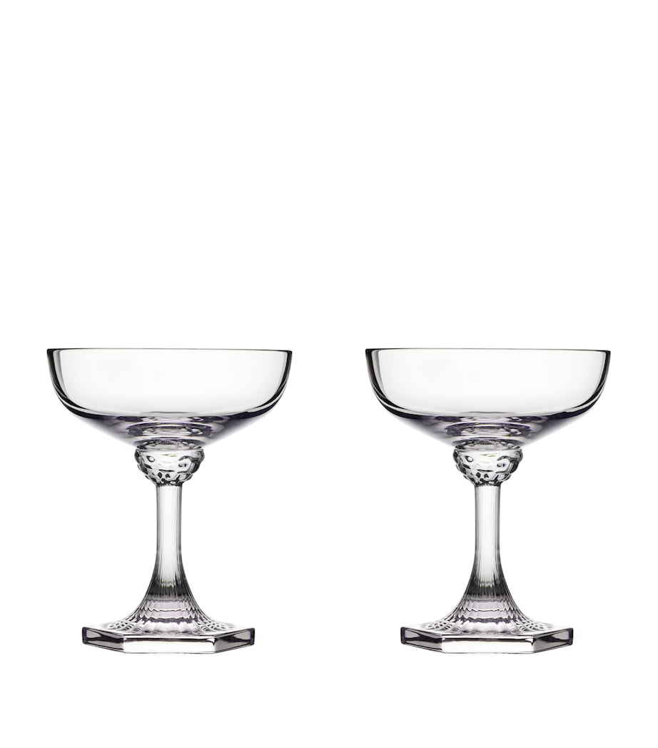 Royal Copenhagen Aurora Champagne Coupes (Set of 2) Clear Image 1