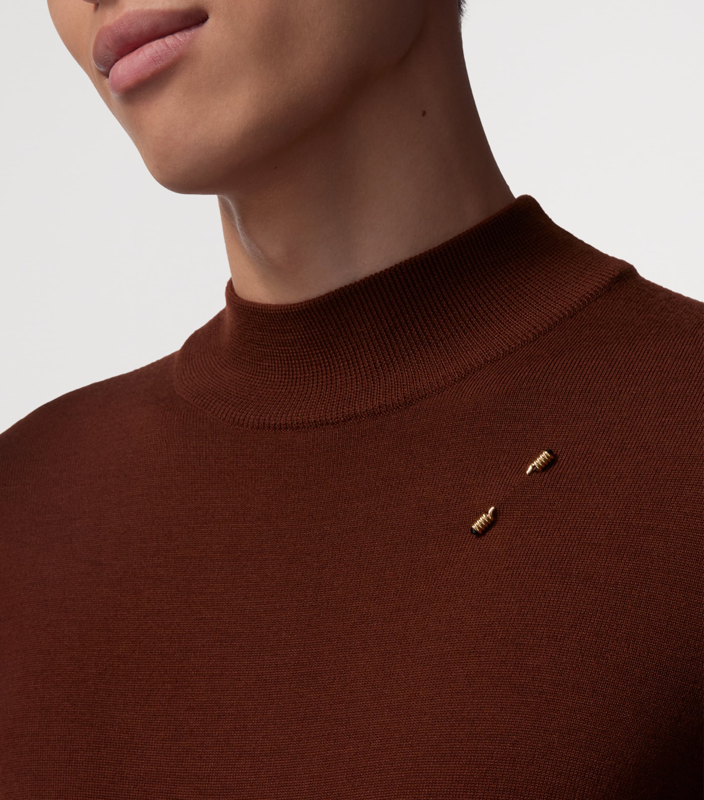 Yellow Gold Tie Pin YELLOW GOLD Image 2