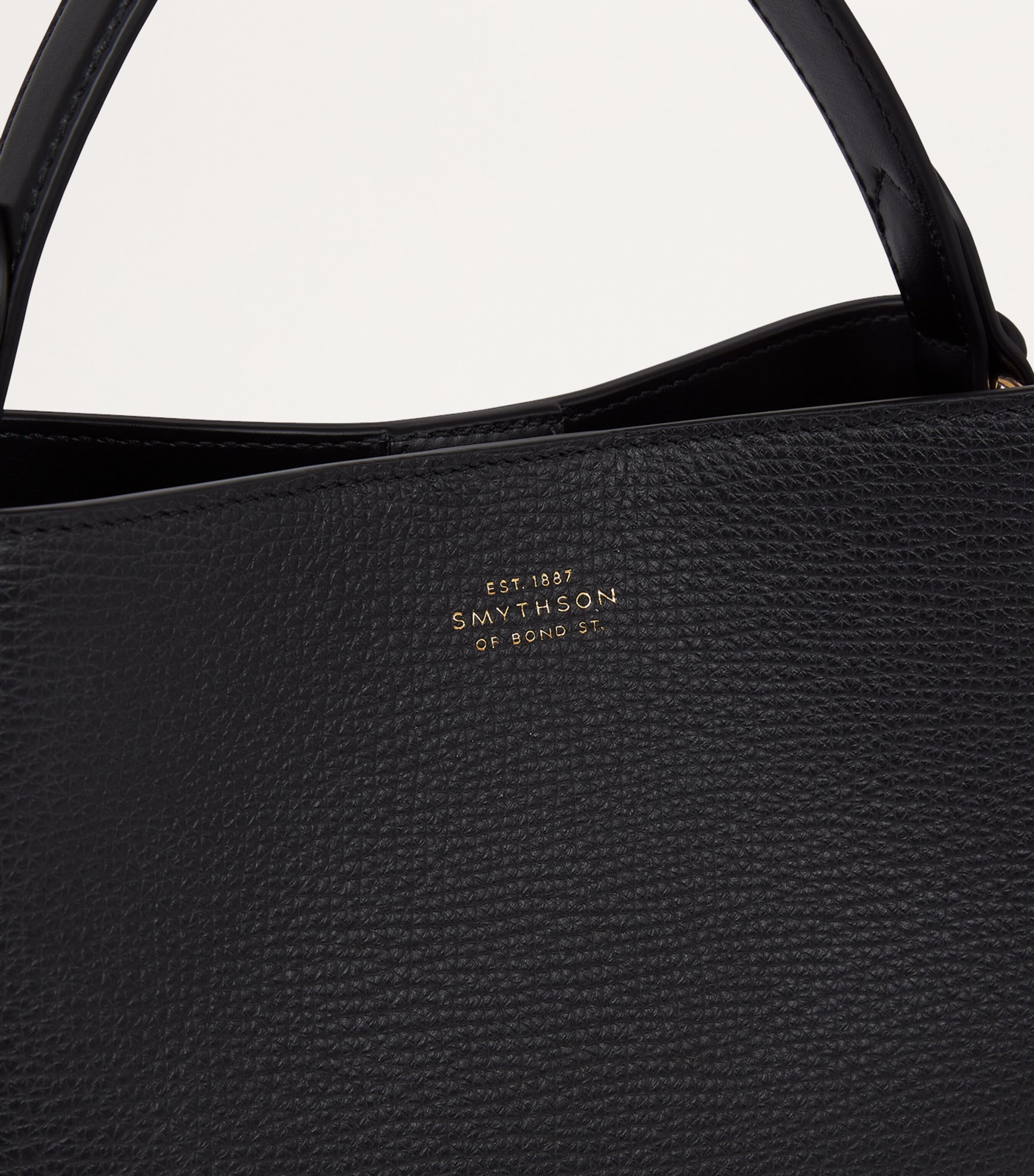 Ludlow Leather Day Top-Handle Bag BLACK Image 4